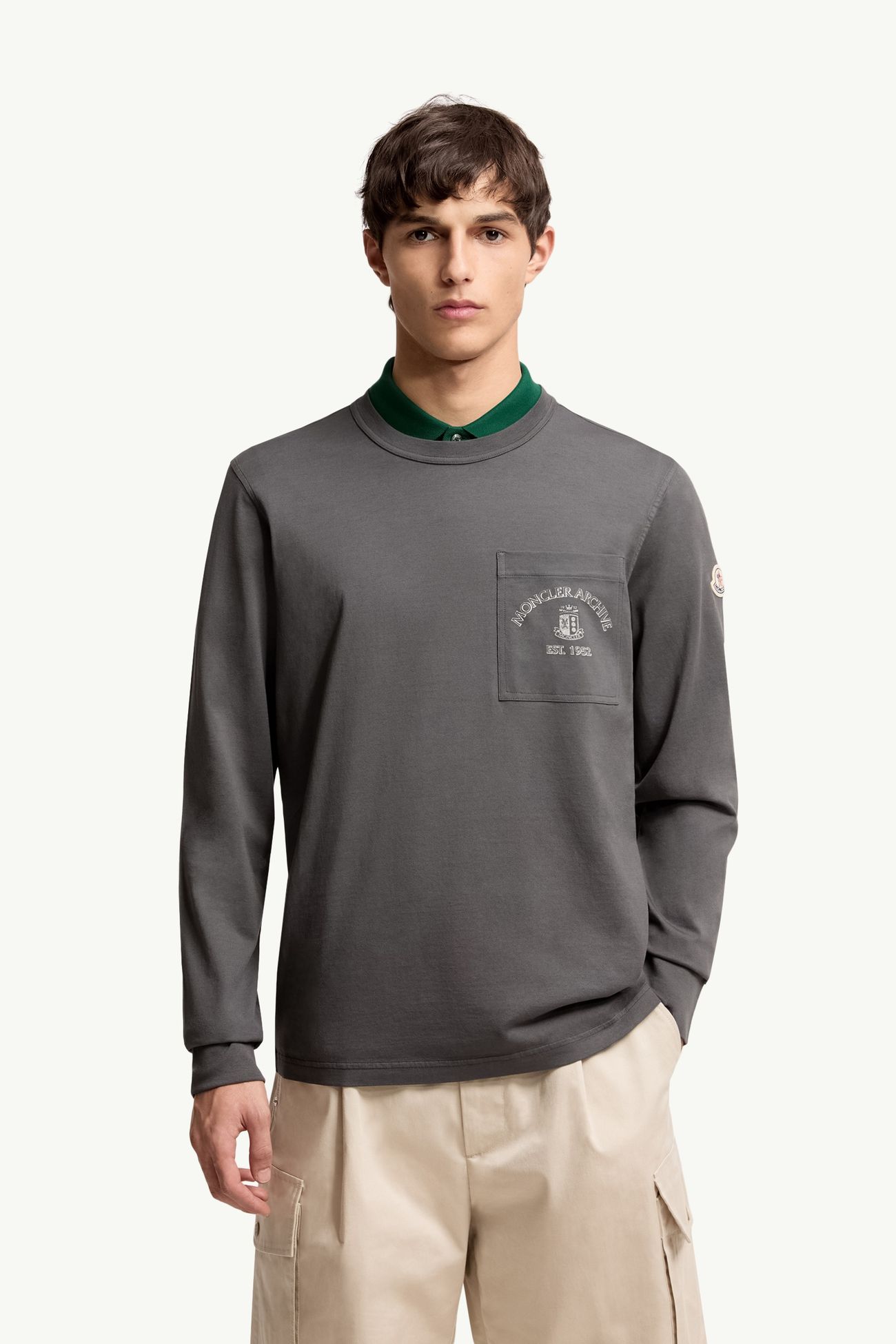 Tシャツ メンズ ダークグレー Moncler 3