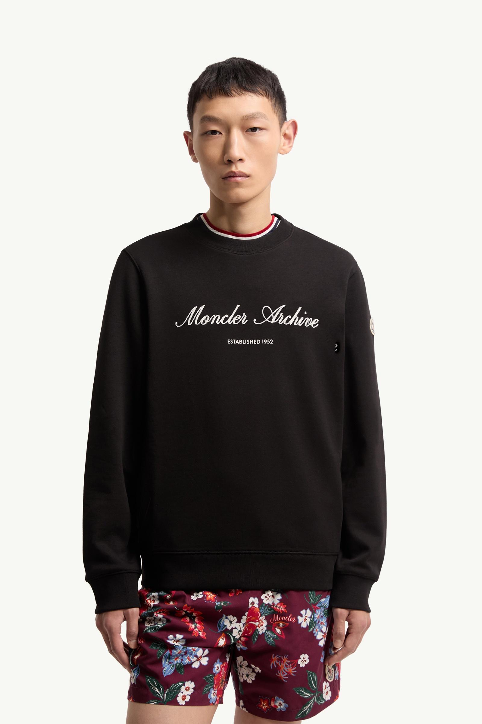 ブラック スウェットシャツ : Sweatshirts 向けの Men | モンクレール
