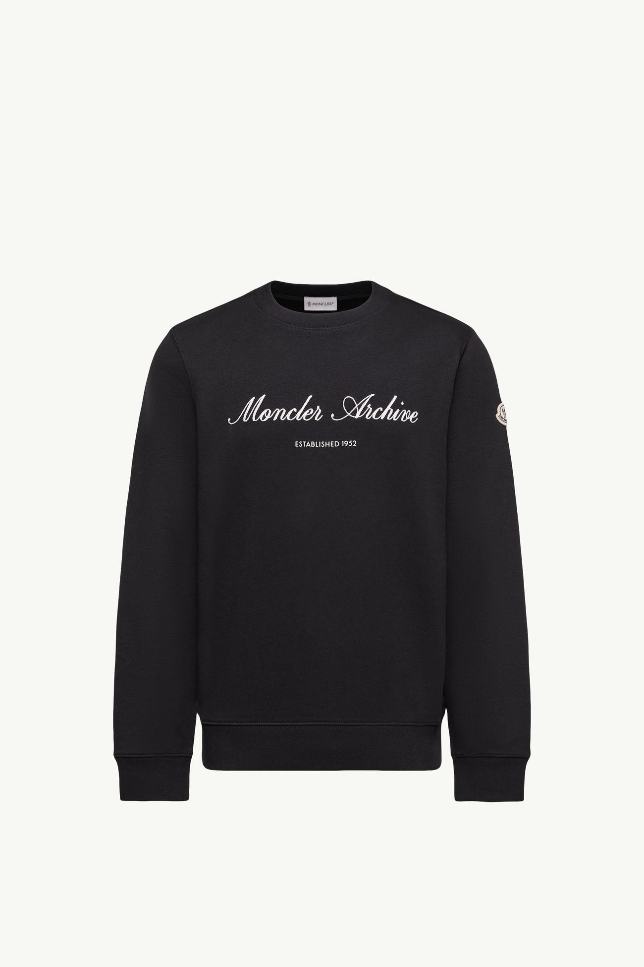 男士棉质混纺标识卫衣 男士 黑色 Moncler 2