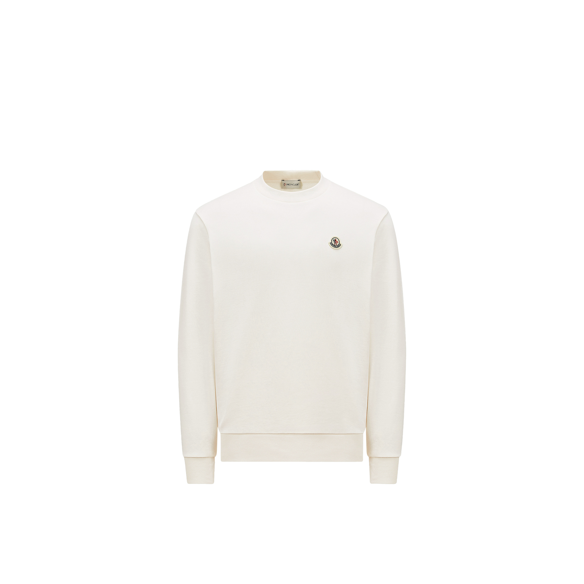 Moncler   Logo Patch Cotton Sweatshirt Men da Size: L