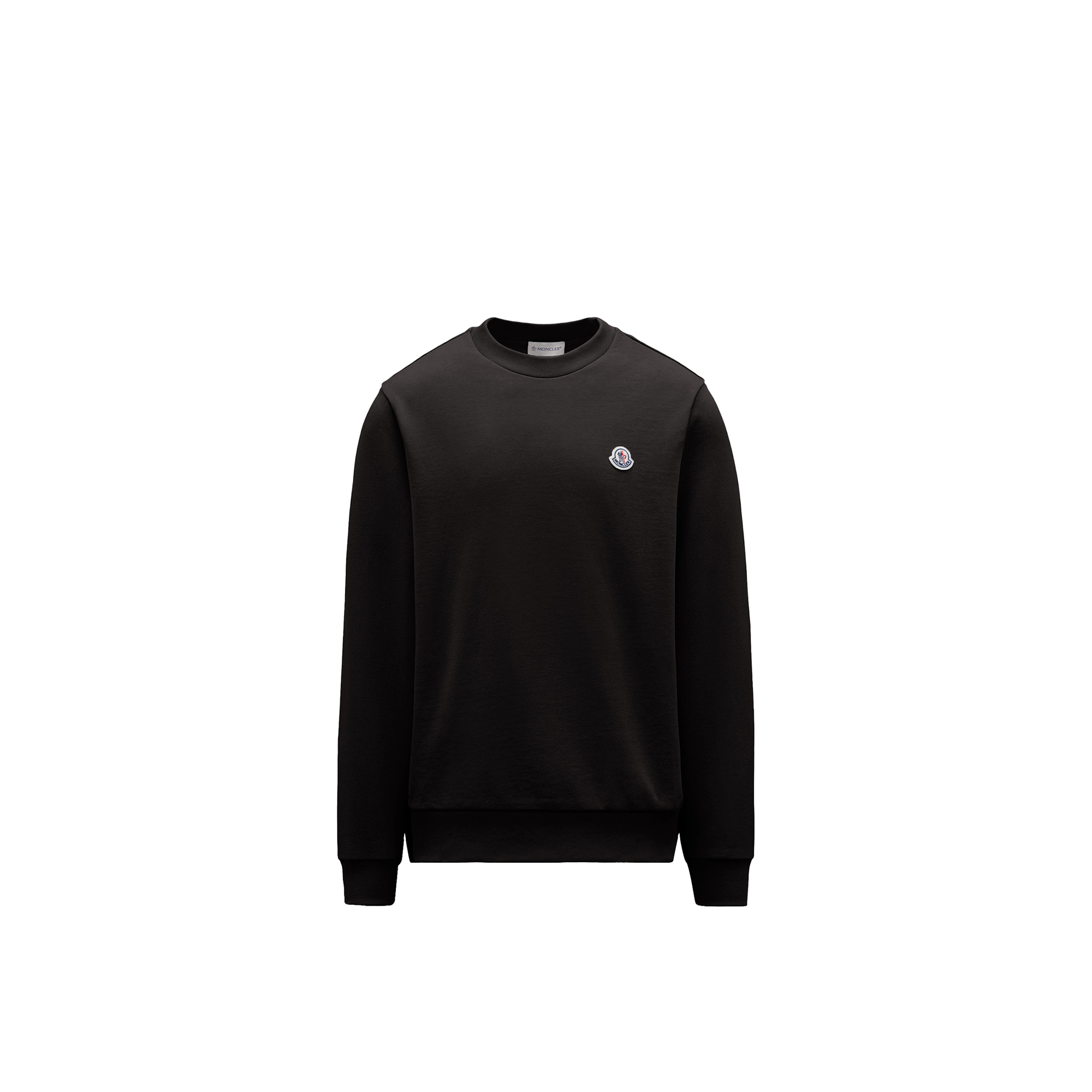 Moncler   Logo Patch Cotton Sweatshirt Men da Size: L