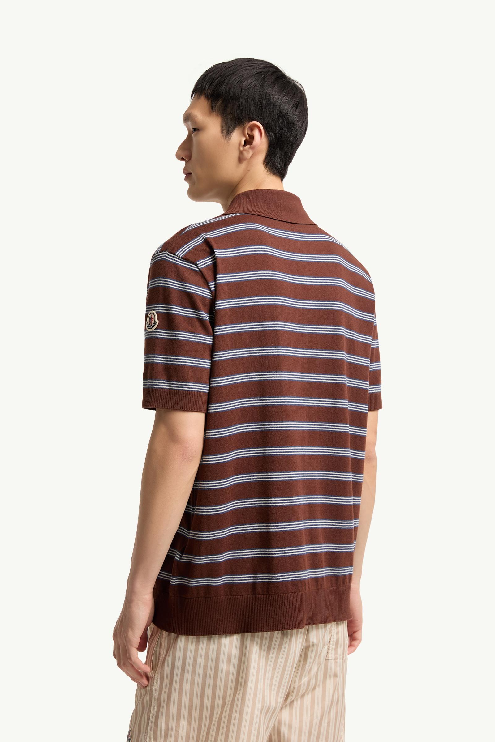 ブルー & ブラウン ポロシャツ : Tシャツ＆ポロシャツ 向けの メンズ