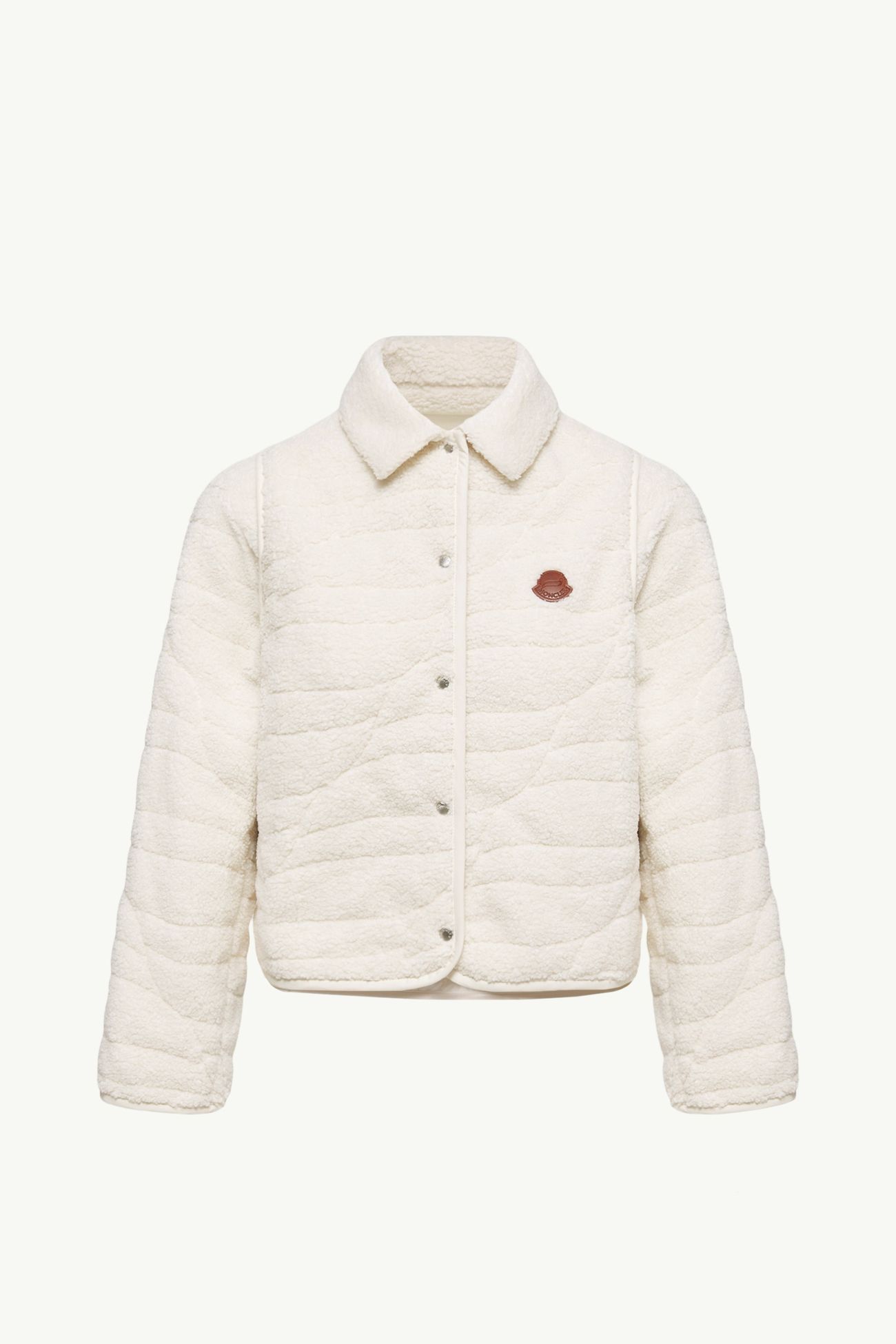 Chaqueta acolchada efecto peluche Tienma Mujer Blanco Marfil Moncler 2