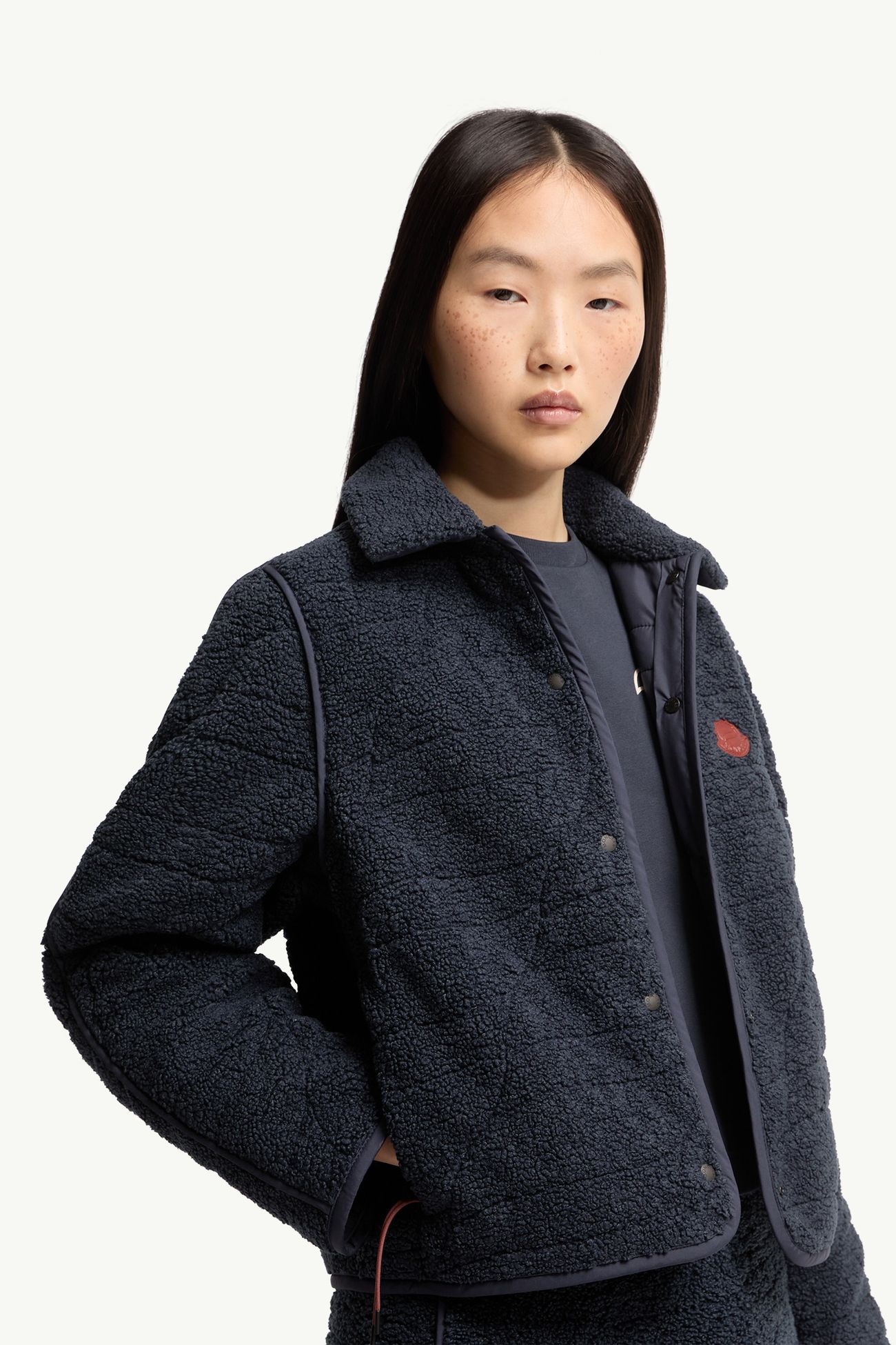 Tienma泰迪布夾層外套 女士 海軍藍色 Moncler 5