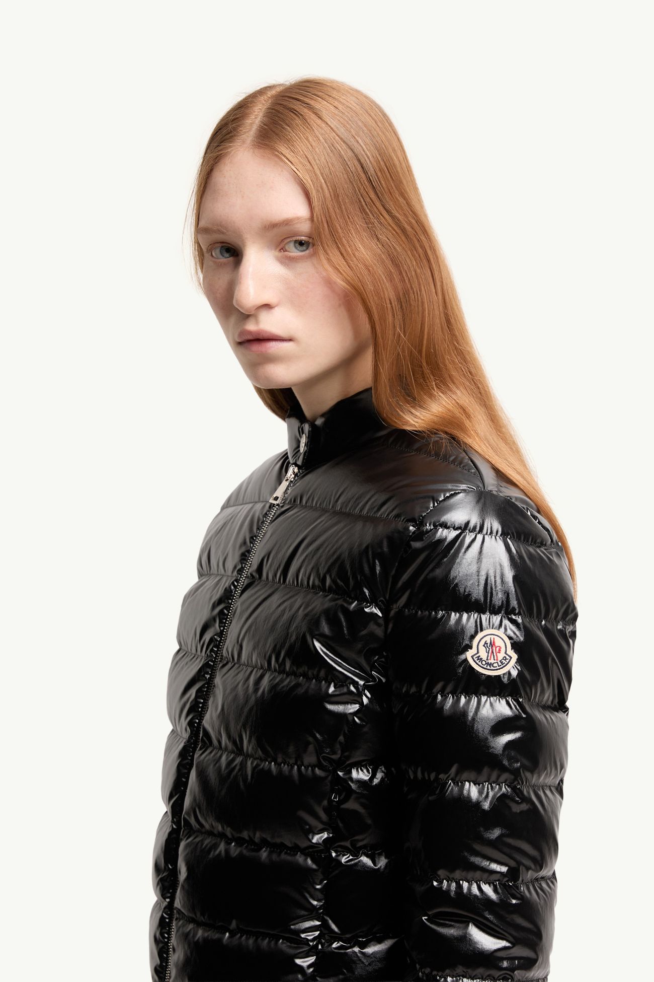 Plumífero corto Papillon Mujer Negro Moncler 1