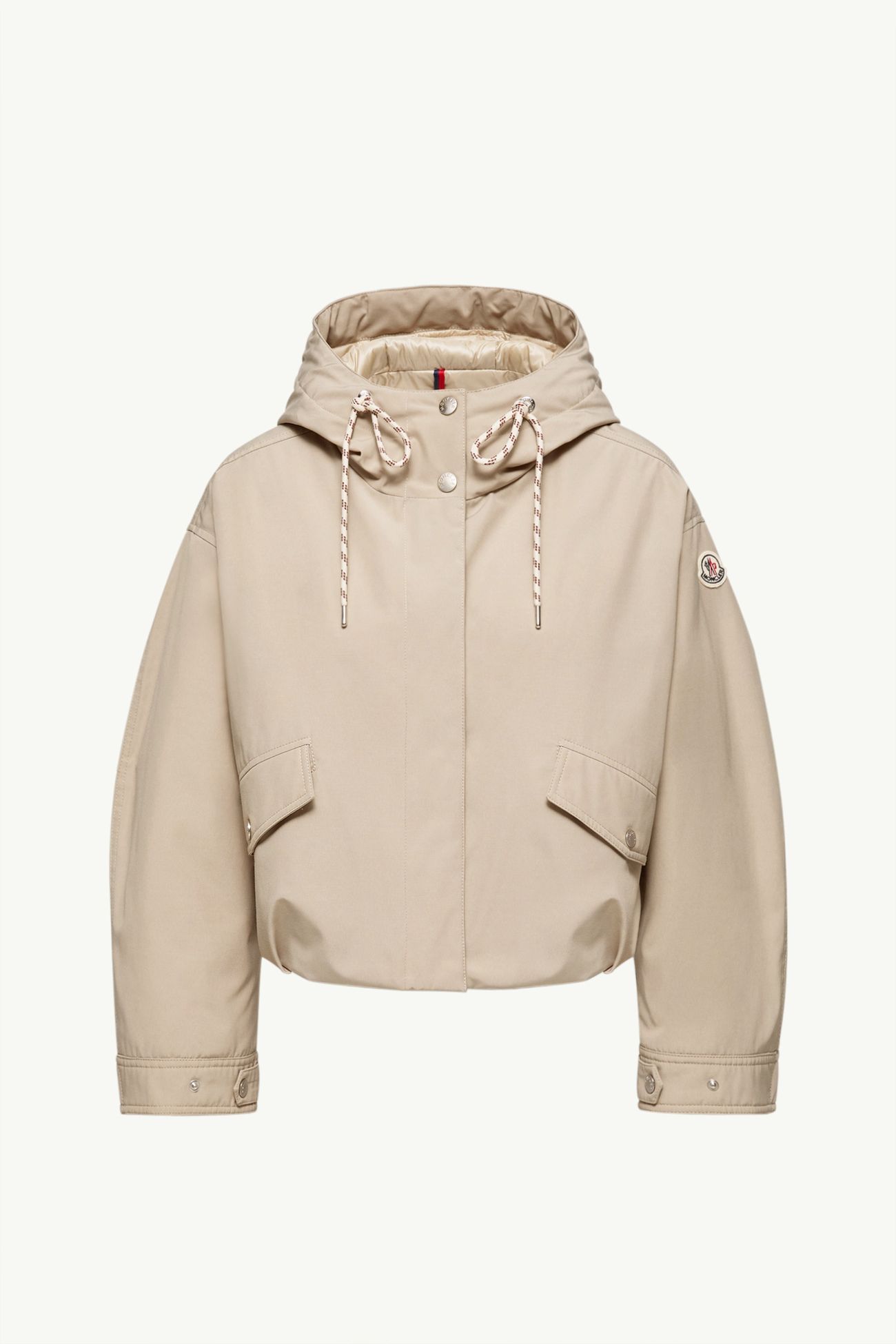 Eucalyptus 후드 쇼츠 다운 재킷 여성 베이지 Moncler 2