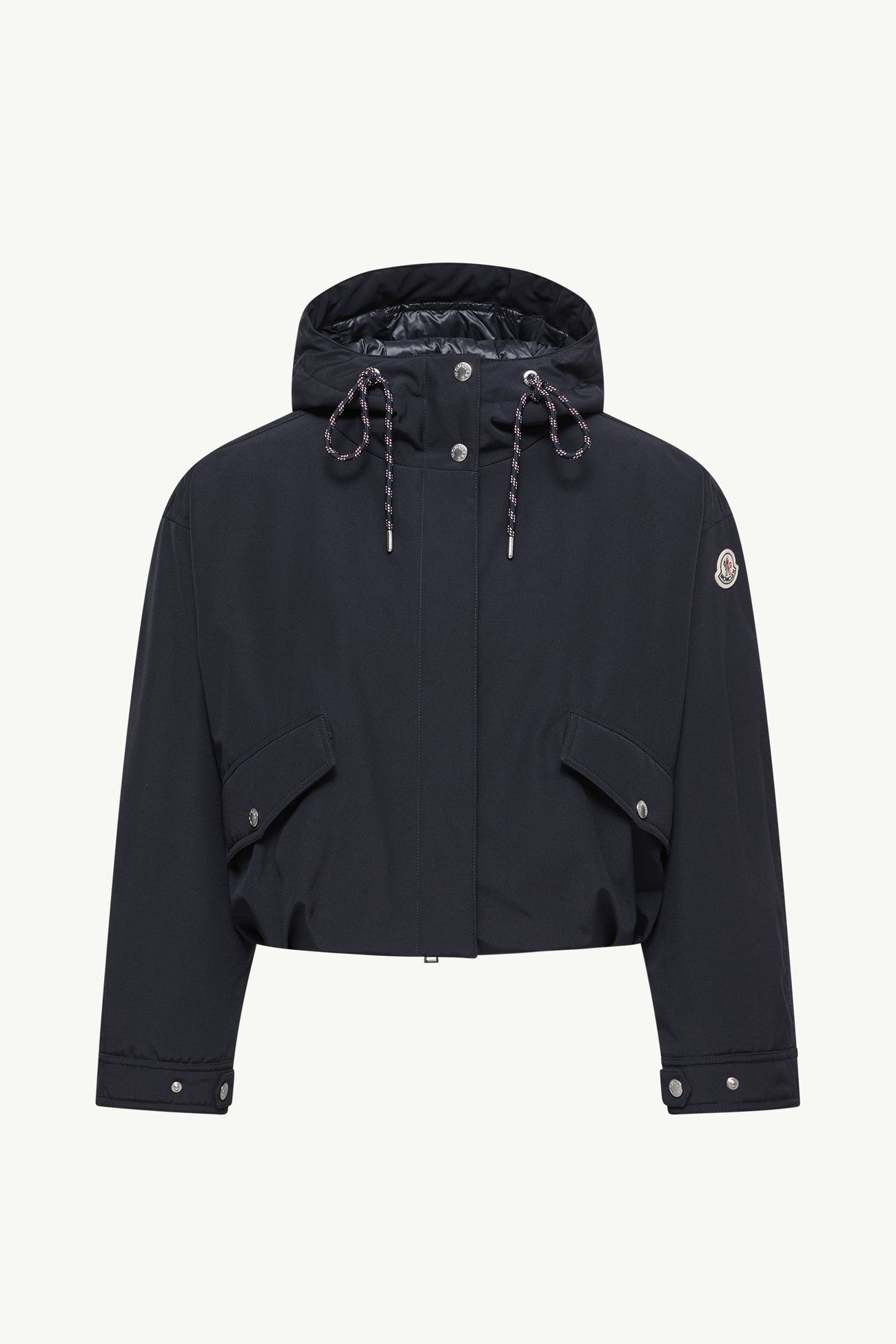 Doudoune courte Eucalyptus à capuche Femmes Bleu marine Moncler 2