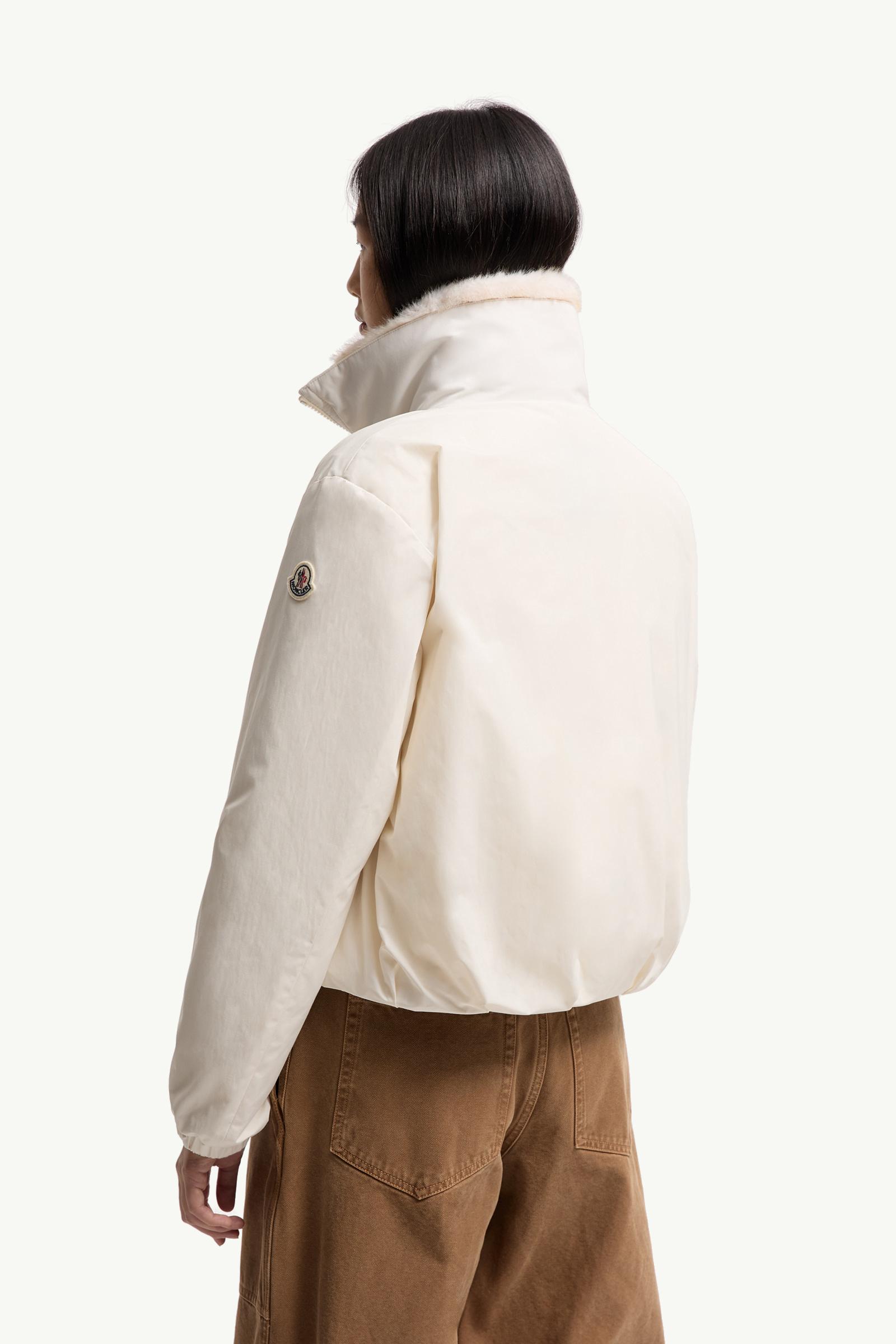 White Pervenche 3-in-1 Short Down Jacket - Short Down Jackets for