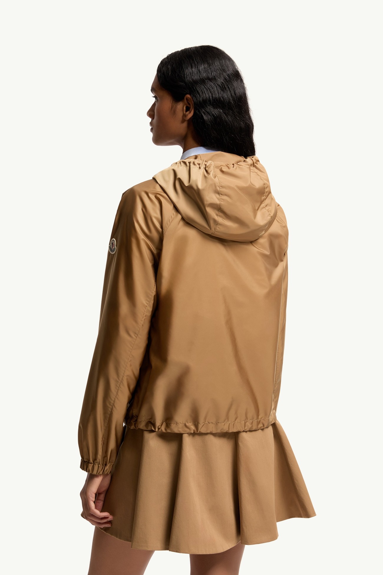 Coquelicot連帽外套 女士 駱駝米色 Moncler 4