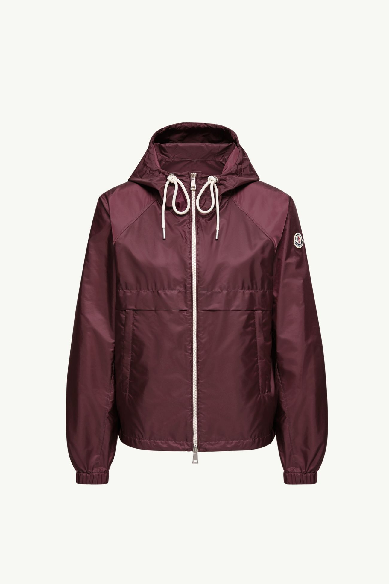 Coquelicot Kapuzenjacke Damen Burgunderrot Moncler 2