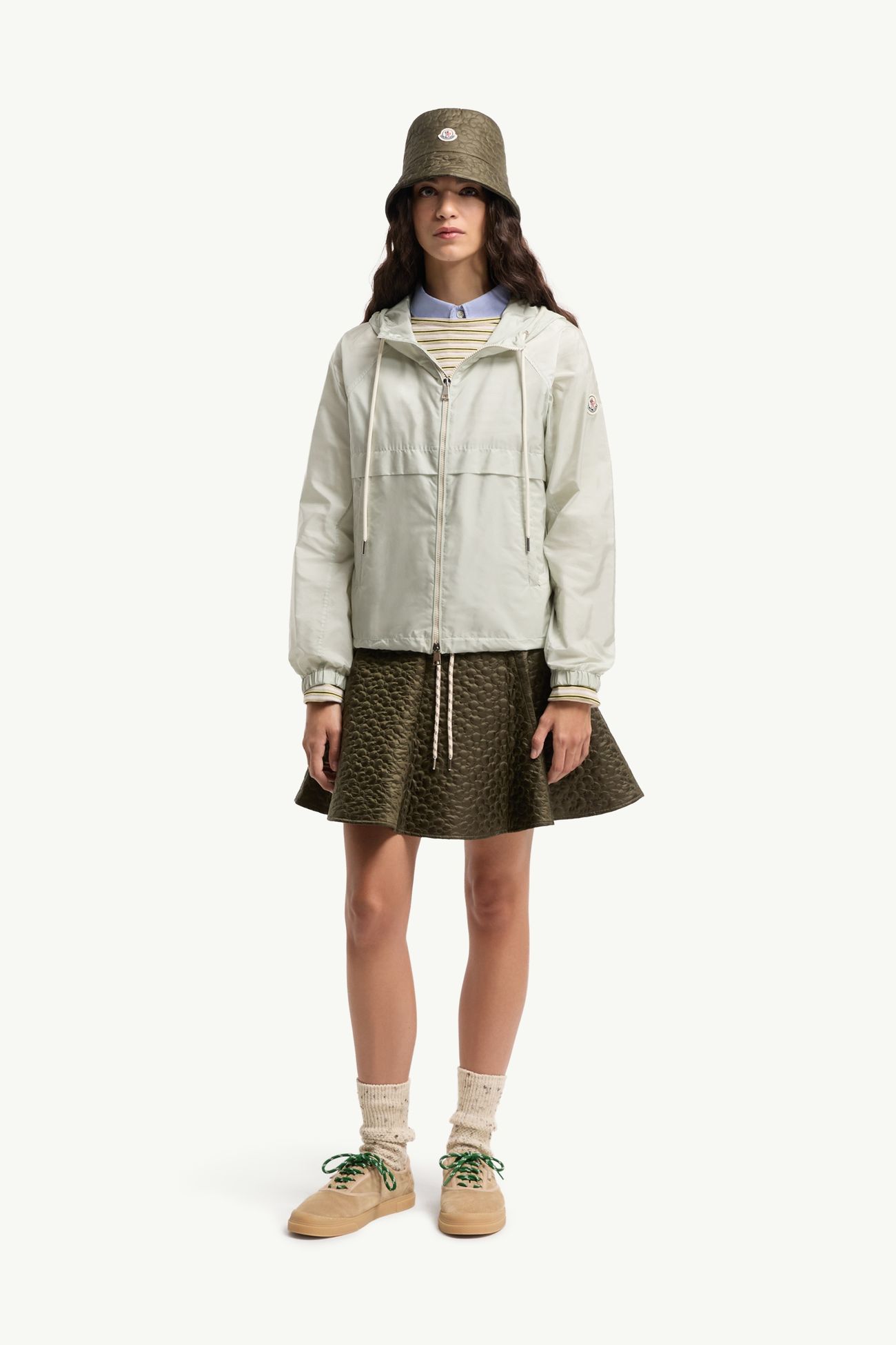 Coquelicot連帽外套 女士 淺綠色 Moncler 0