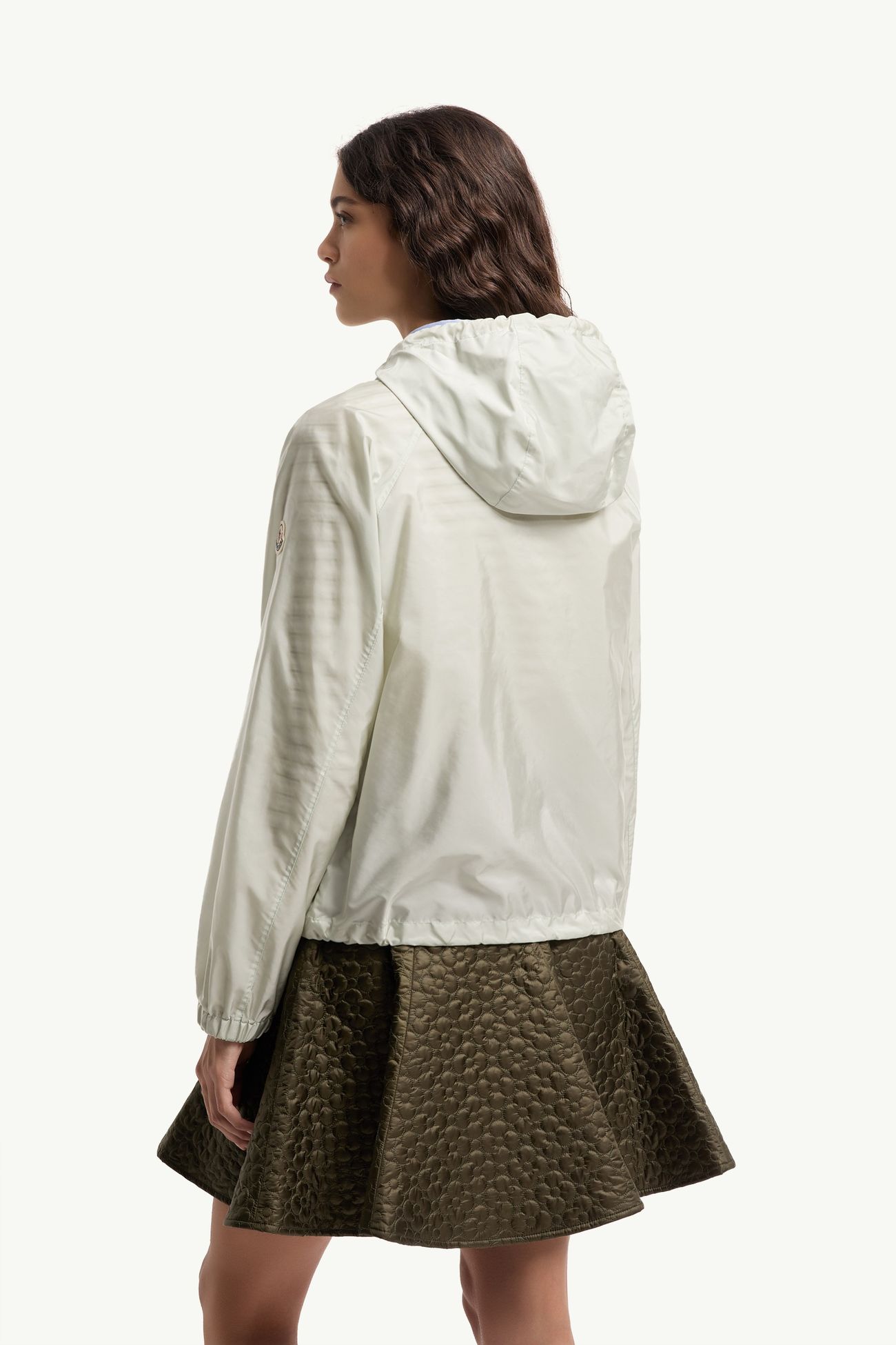 Veste à capuche Coquelicot Femmes Vert Clair Moncler 4