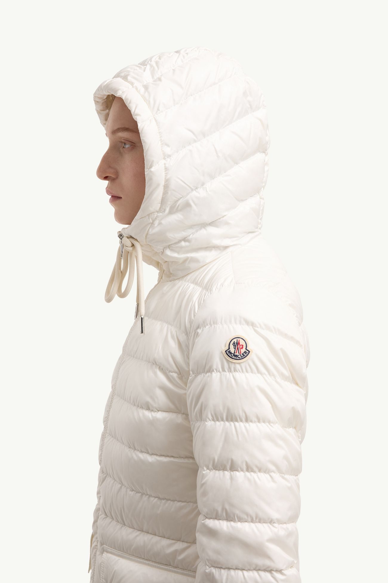 Jasmin Short Down Jacket Women White Moncler 1