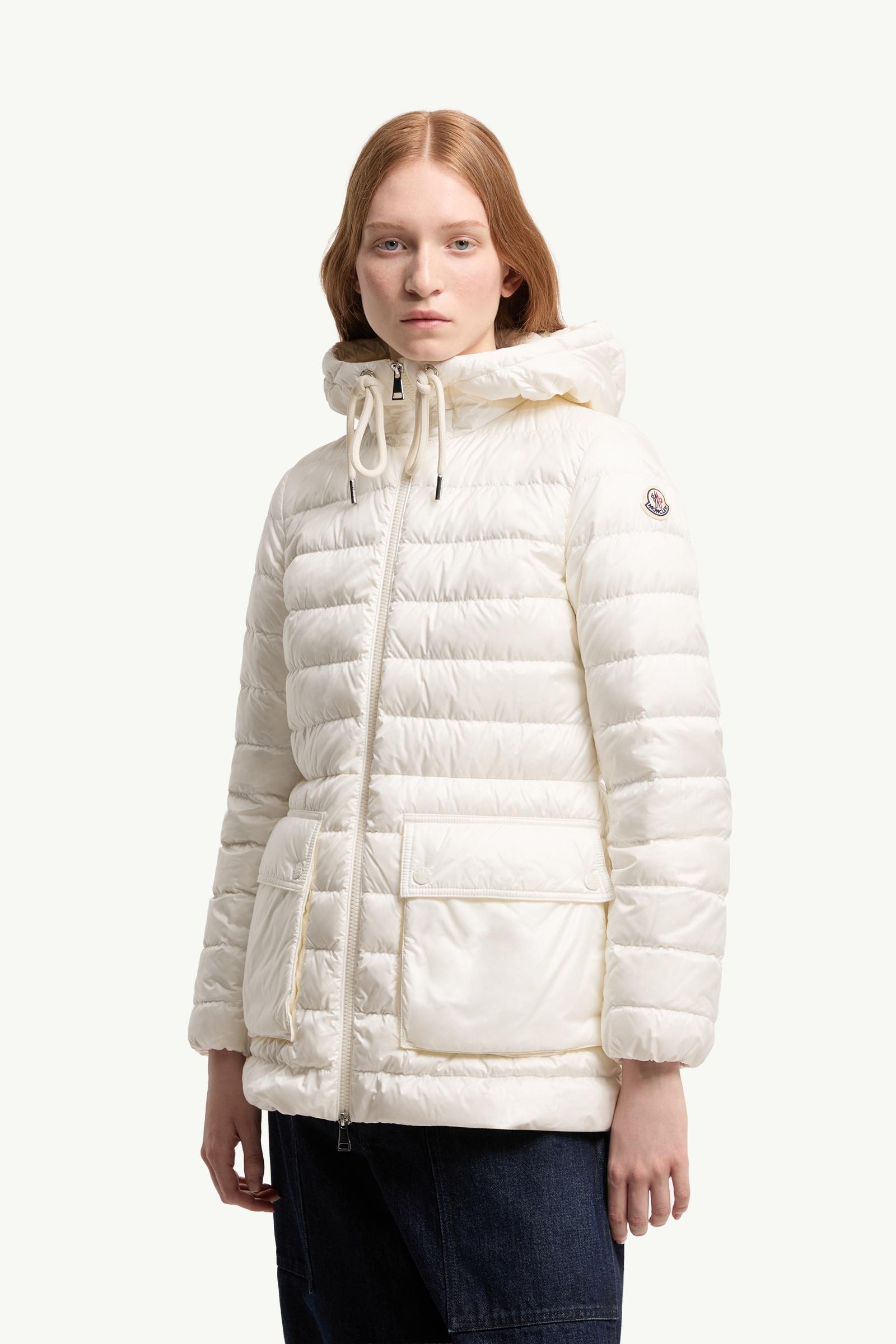 White Jasmin Short Down Jacket - Short Down Jackets for Women