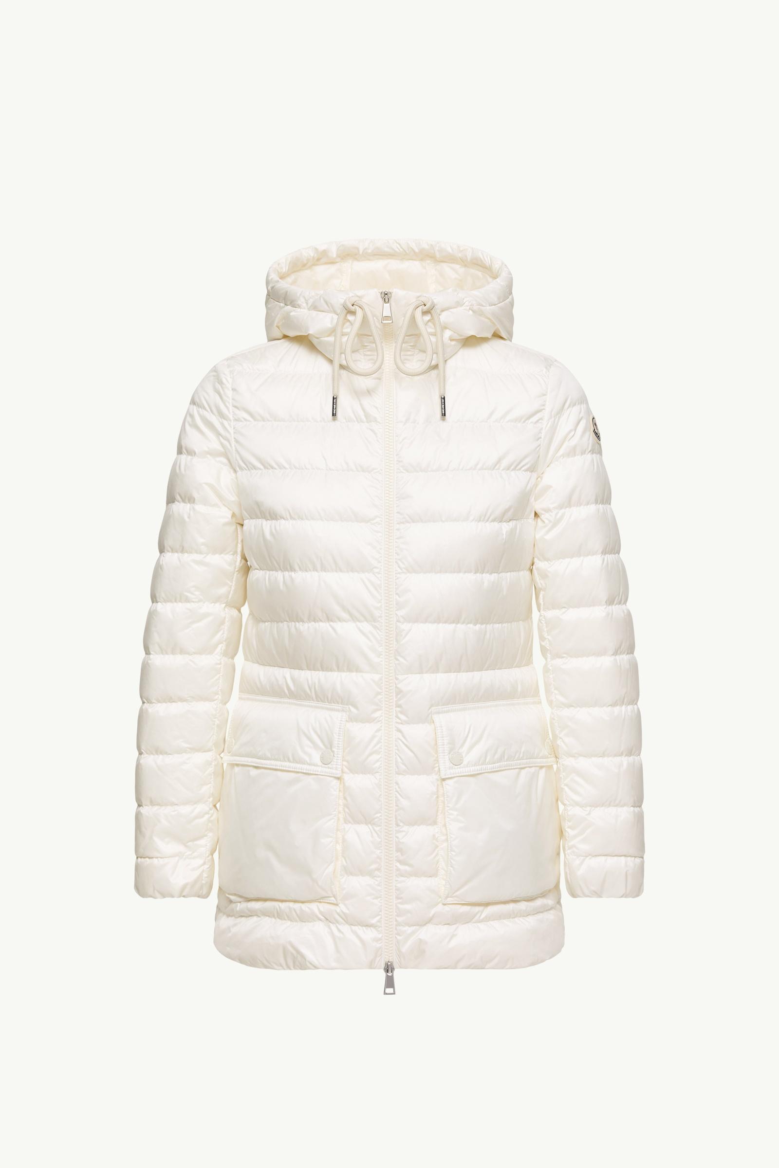 モンクレール　ホワイト　ブルゾン White Jasmin Short Down Jacket - Short Down Jackets for Women