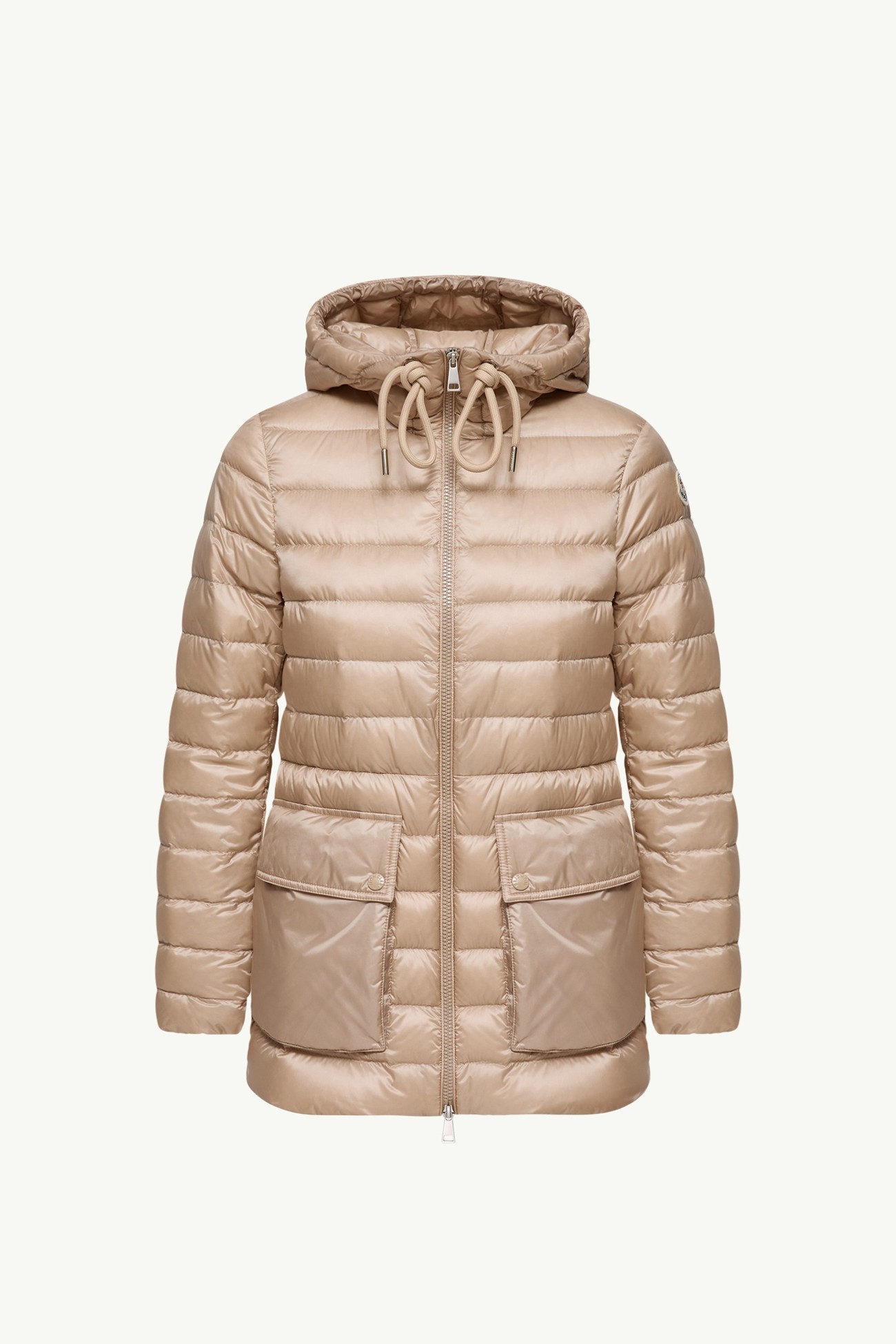 Jasmin kurze Daunenjacke Damen Hellbeige Moncler 2