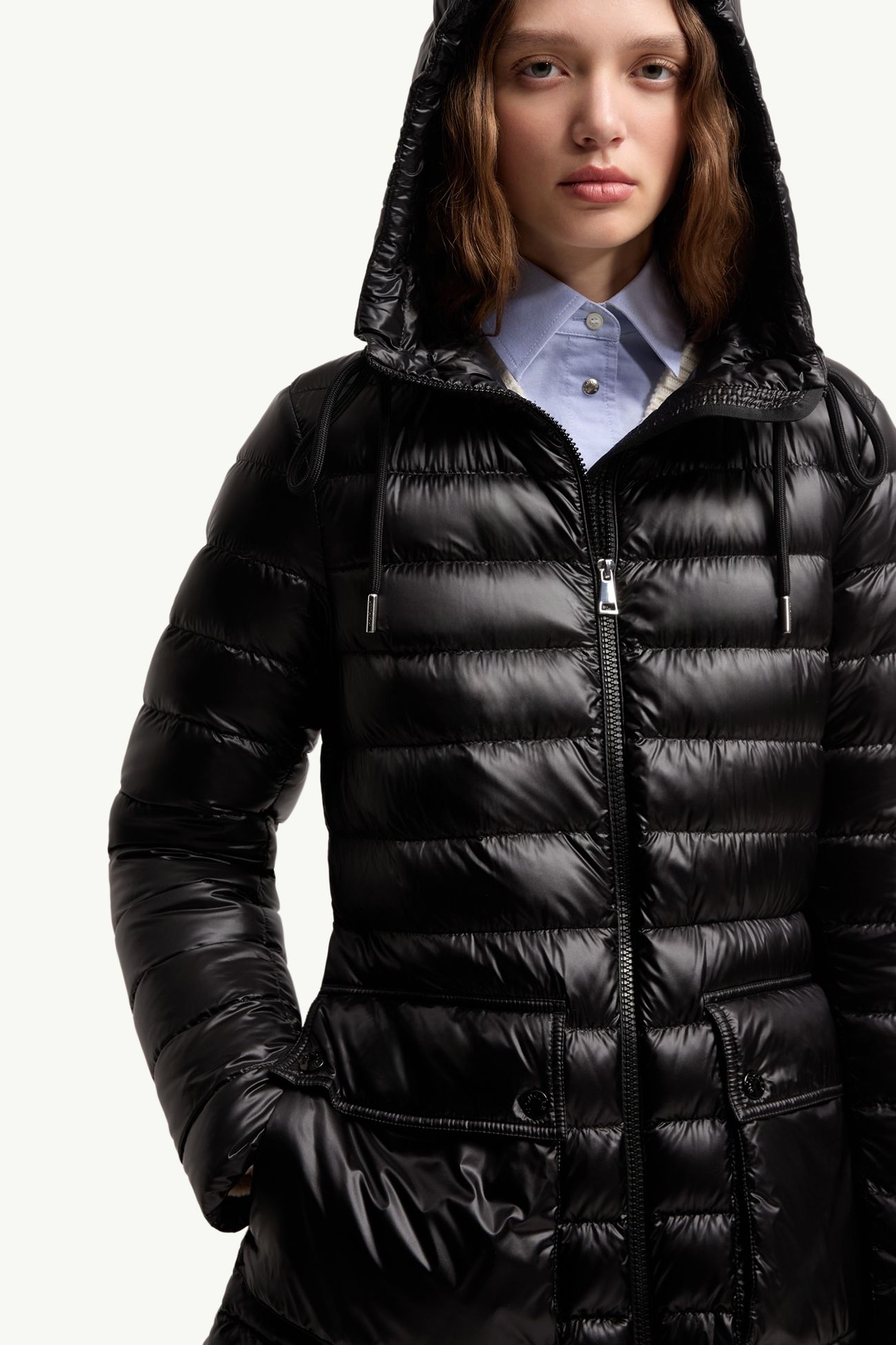 Jasmin Short Down Jacket Women Black Moncler 5