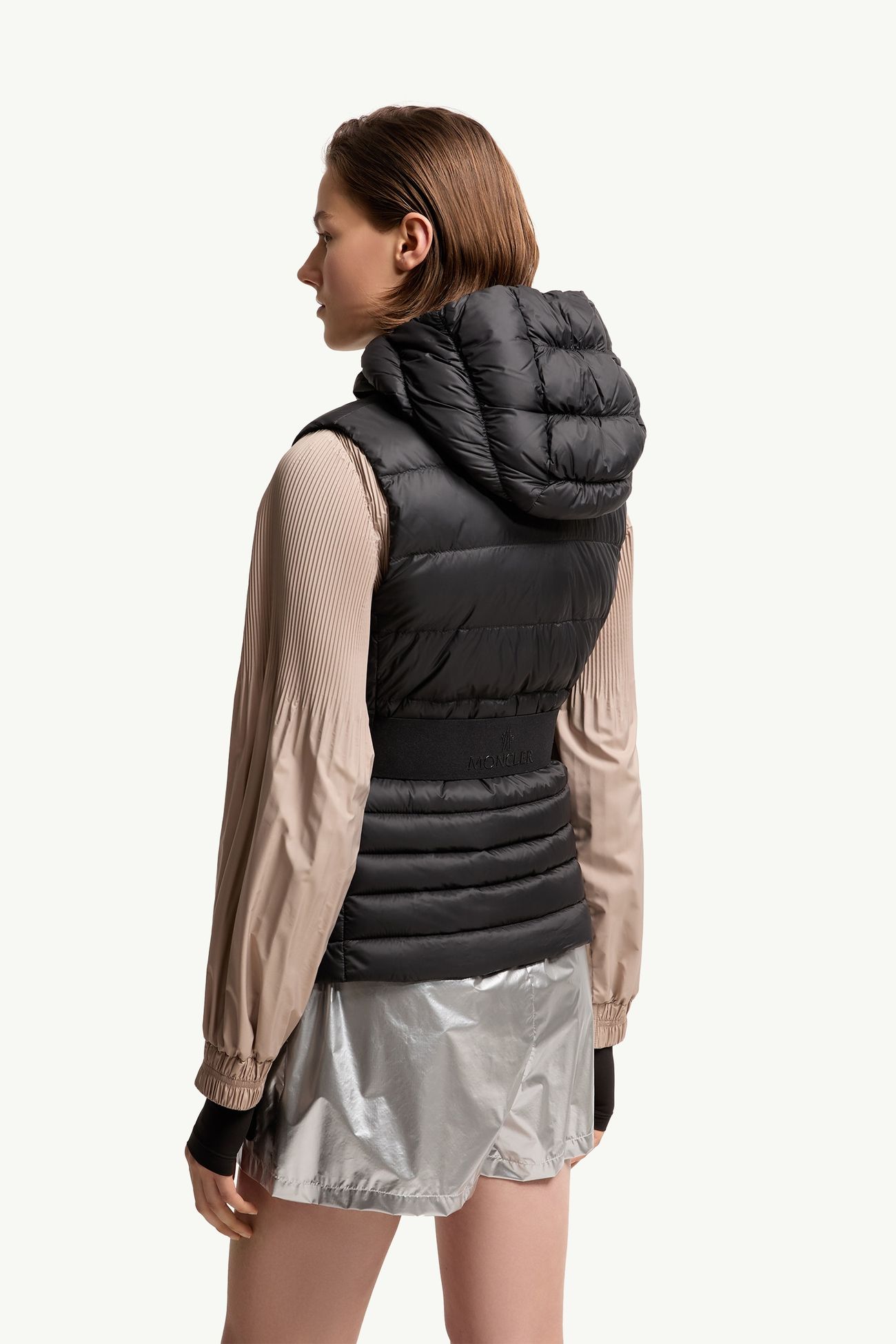 Melia ベスト レディース ブラック Moncler 4