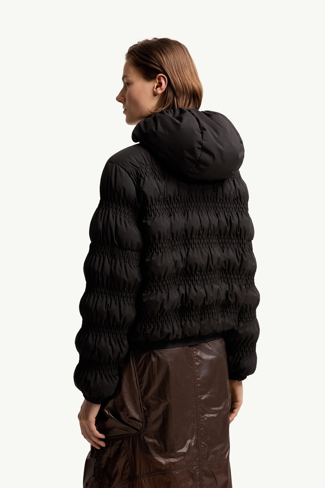 Noyer ショートダウンジャケット レディース ブラック Moncler 4