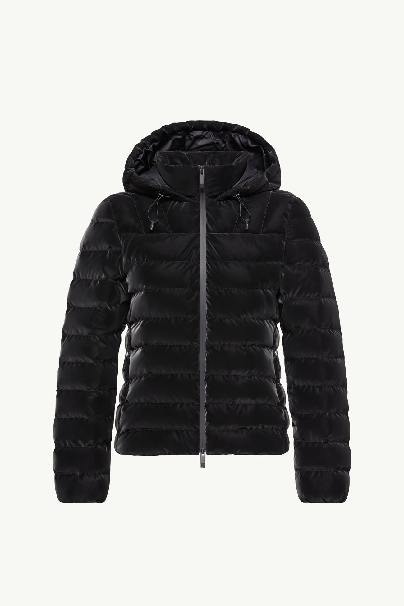 Trèfle女士连帽短款羽绒夹克外套 女士 黑色 Moncler 2