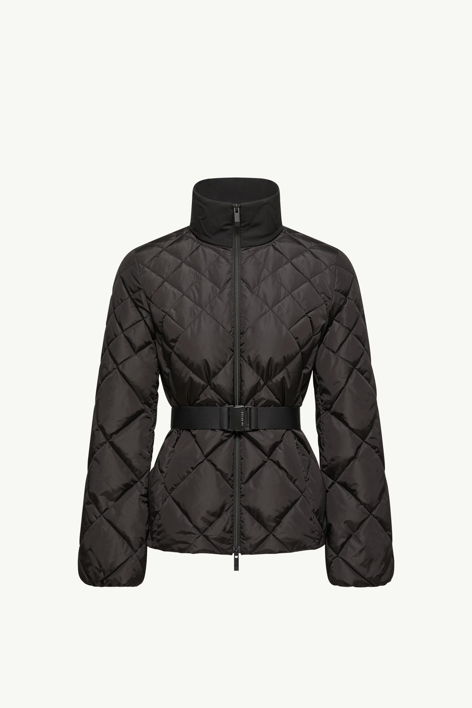 Piumino corto Balsamine con trapuntatura geometrica Donna Nero Moncler, 1 of 0
