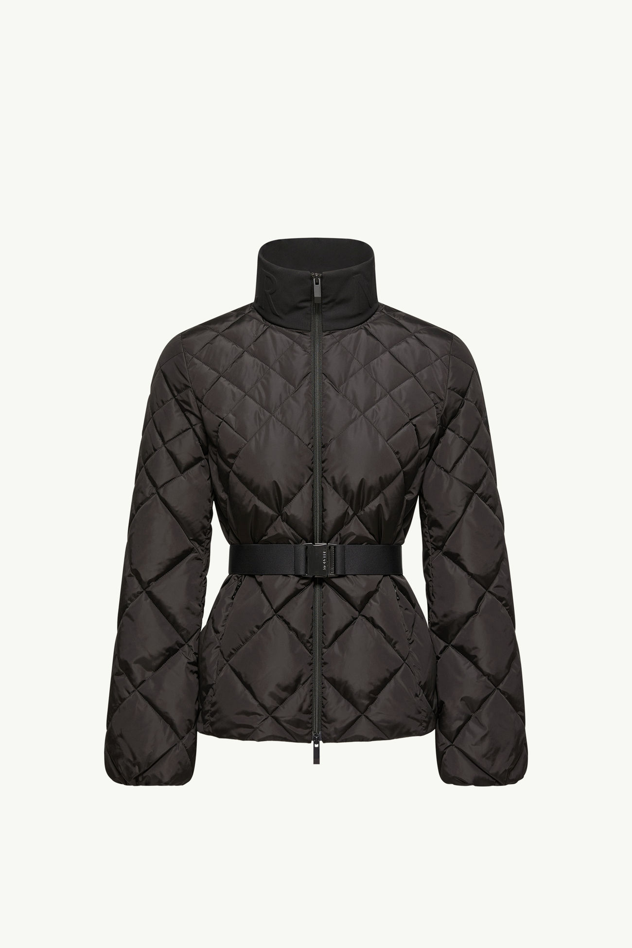 Doudoune courte à matelassage géométrique Balsamine Femmes Noir Moncler 2