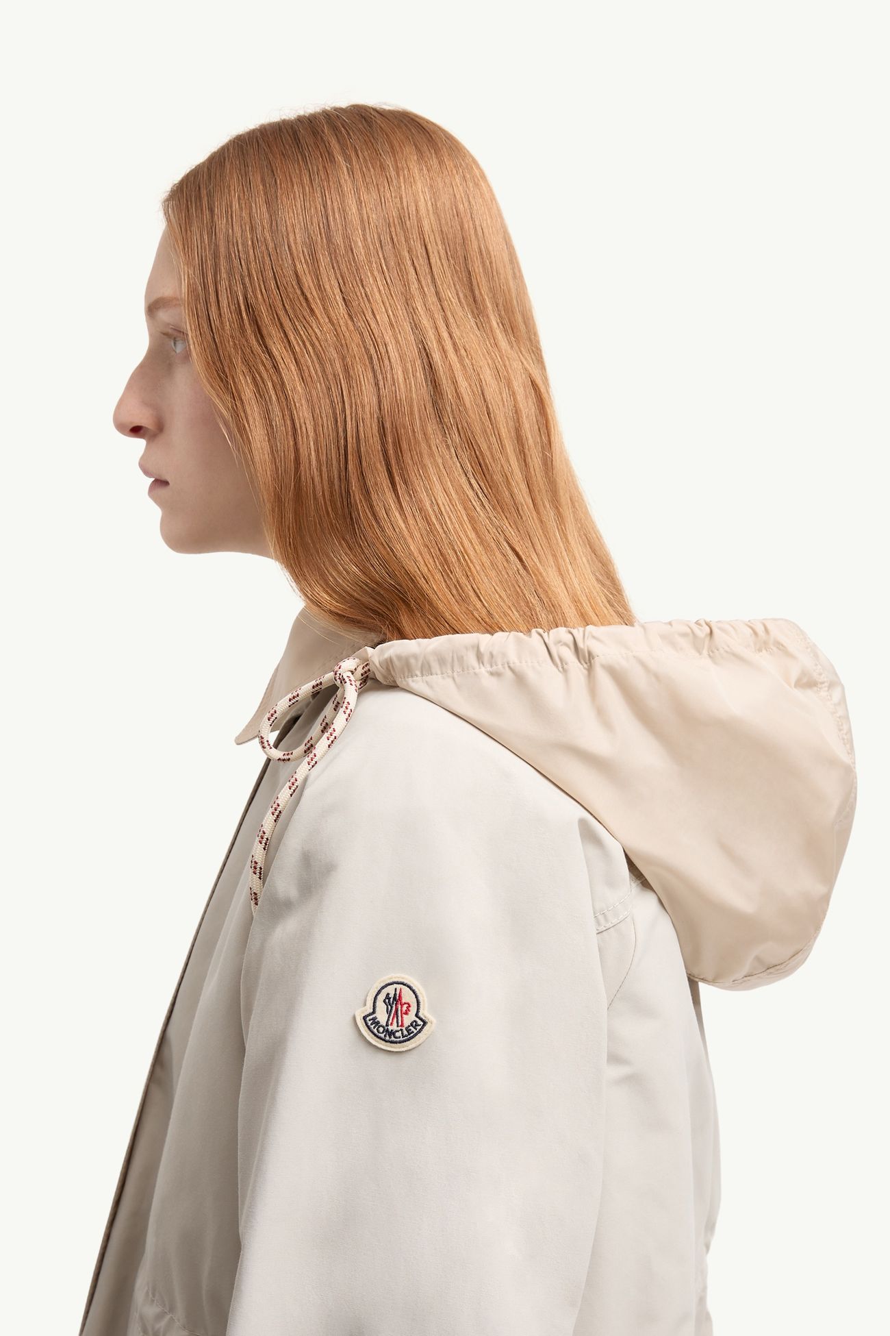 Begonia三合一連帽長身羽絨外套 女士 淺米色 Moncler 6