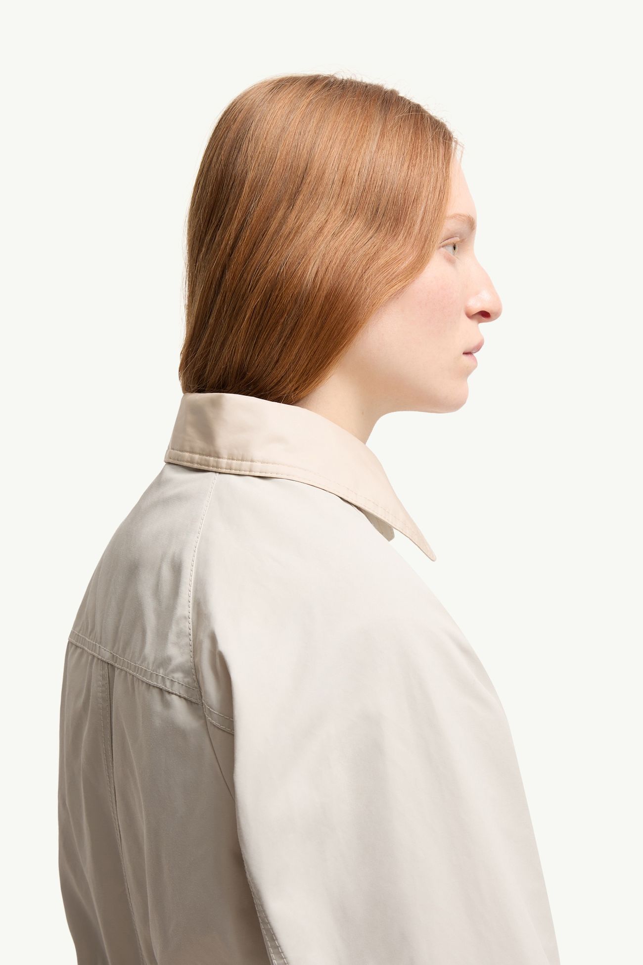 Begonia ロングダウンジャケット レディース ライトベージュ Moncler 7