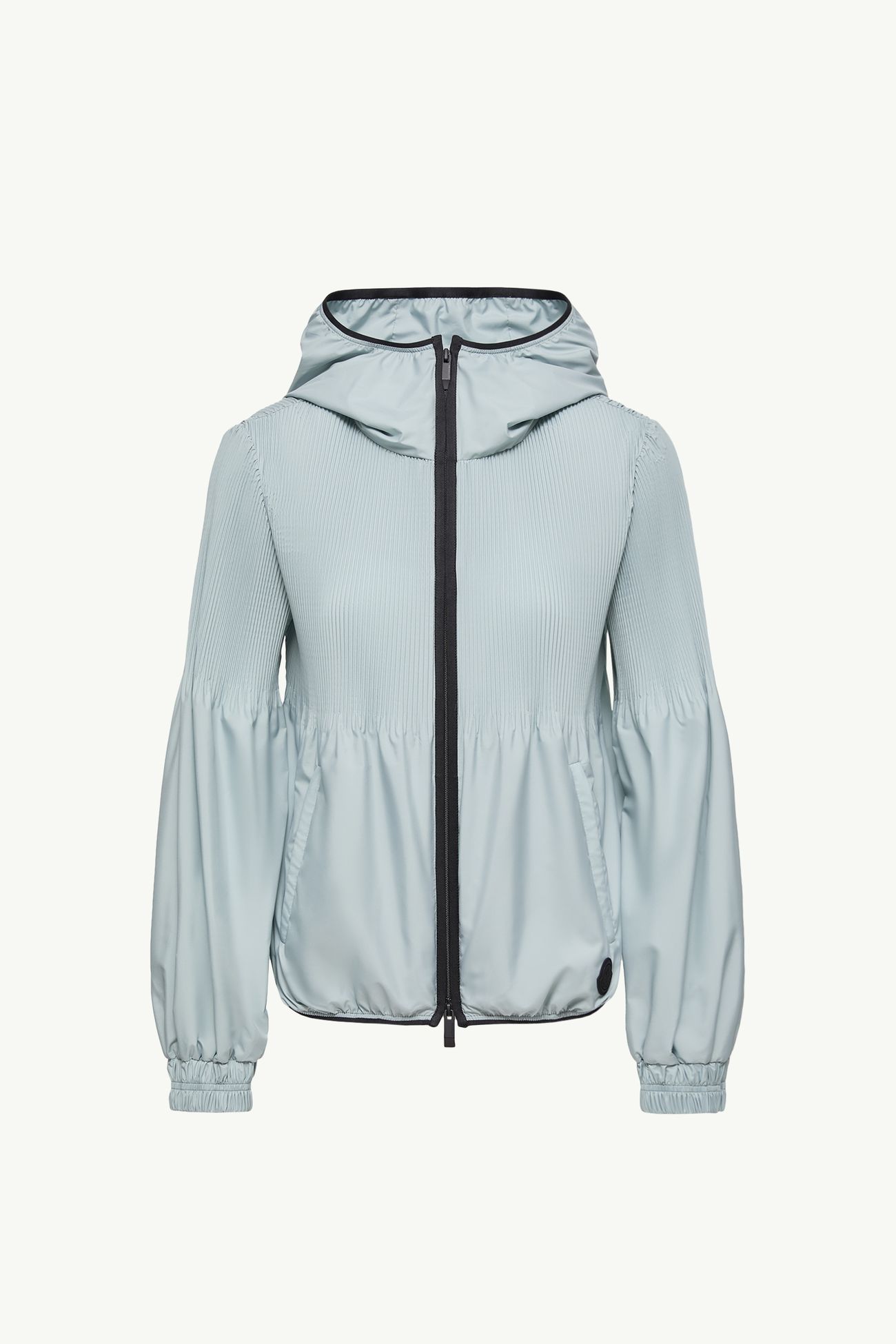 Anemone女士褶裥连帽夹克外套 女士 水绿色 Moncler 2