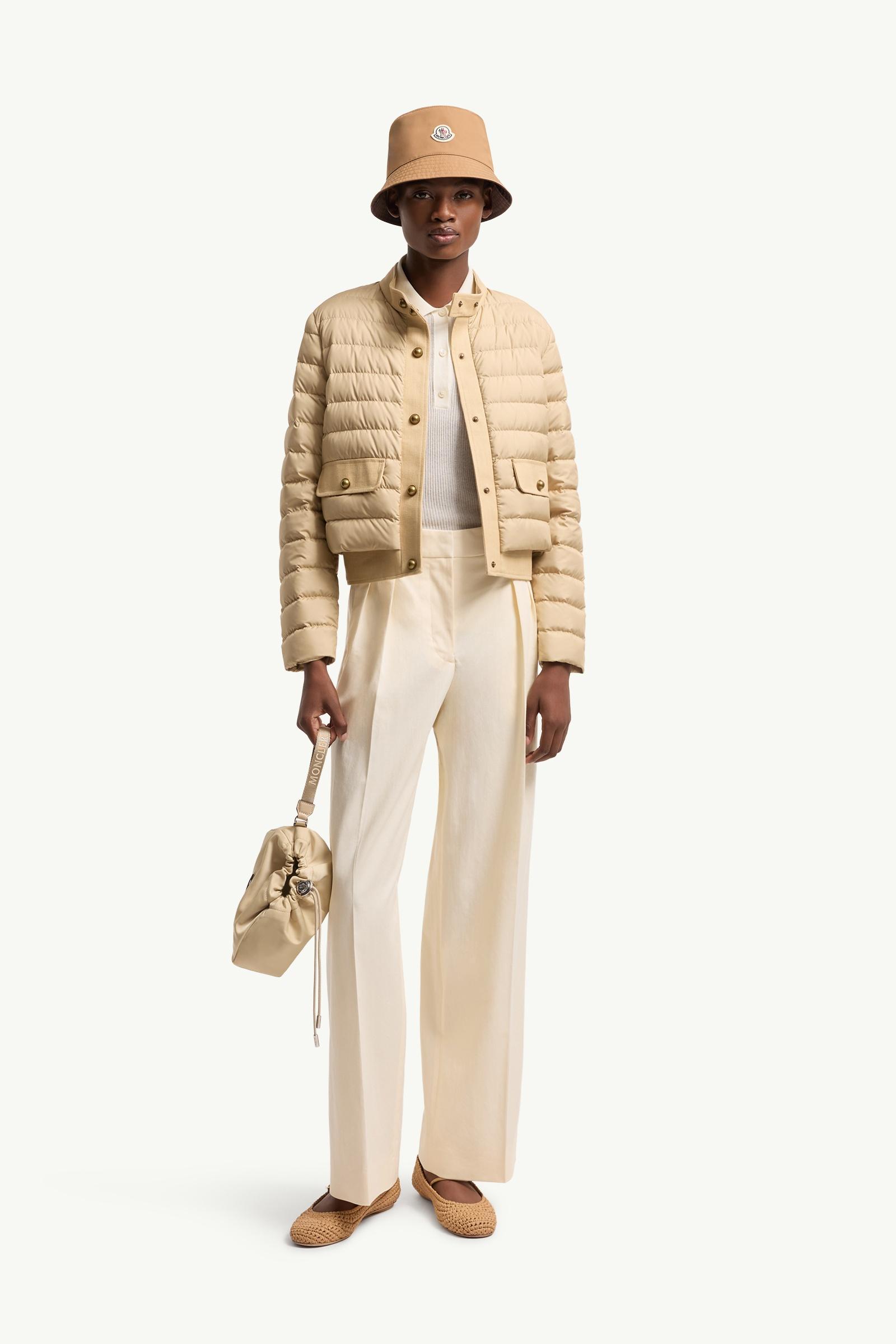 Juju Cotton & Linen-Trimmed Short Down Jacket