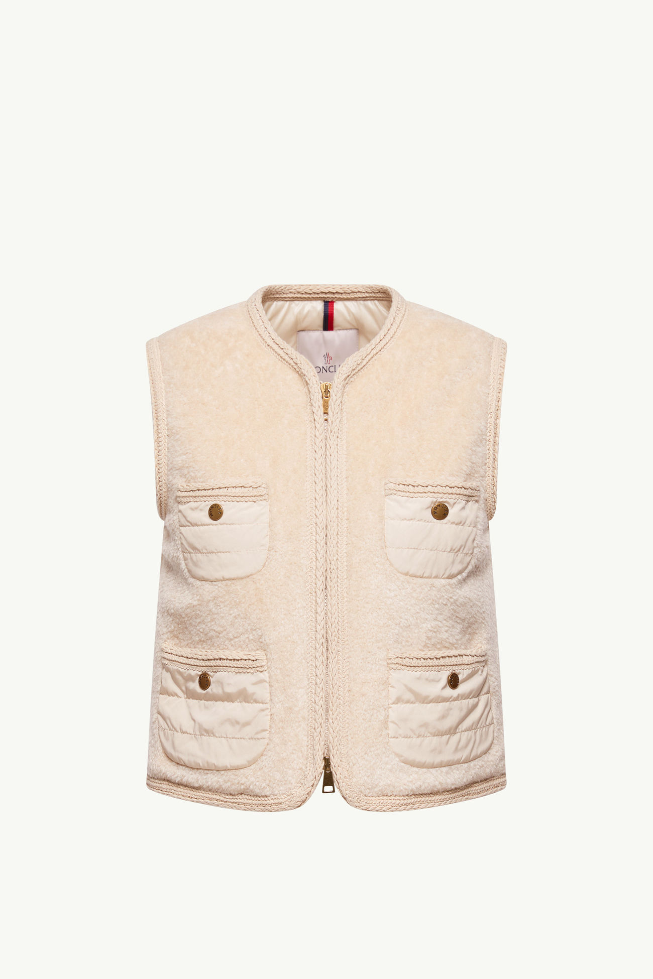 Mimosas ベスト レディース ホワイトアイボリー Moncler 2