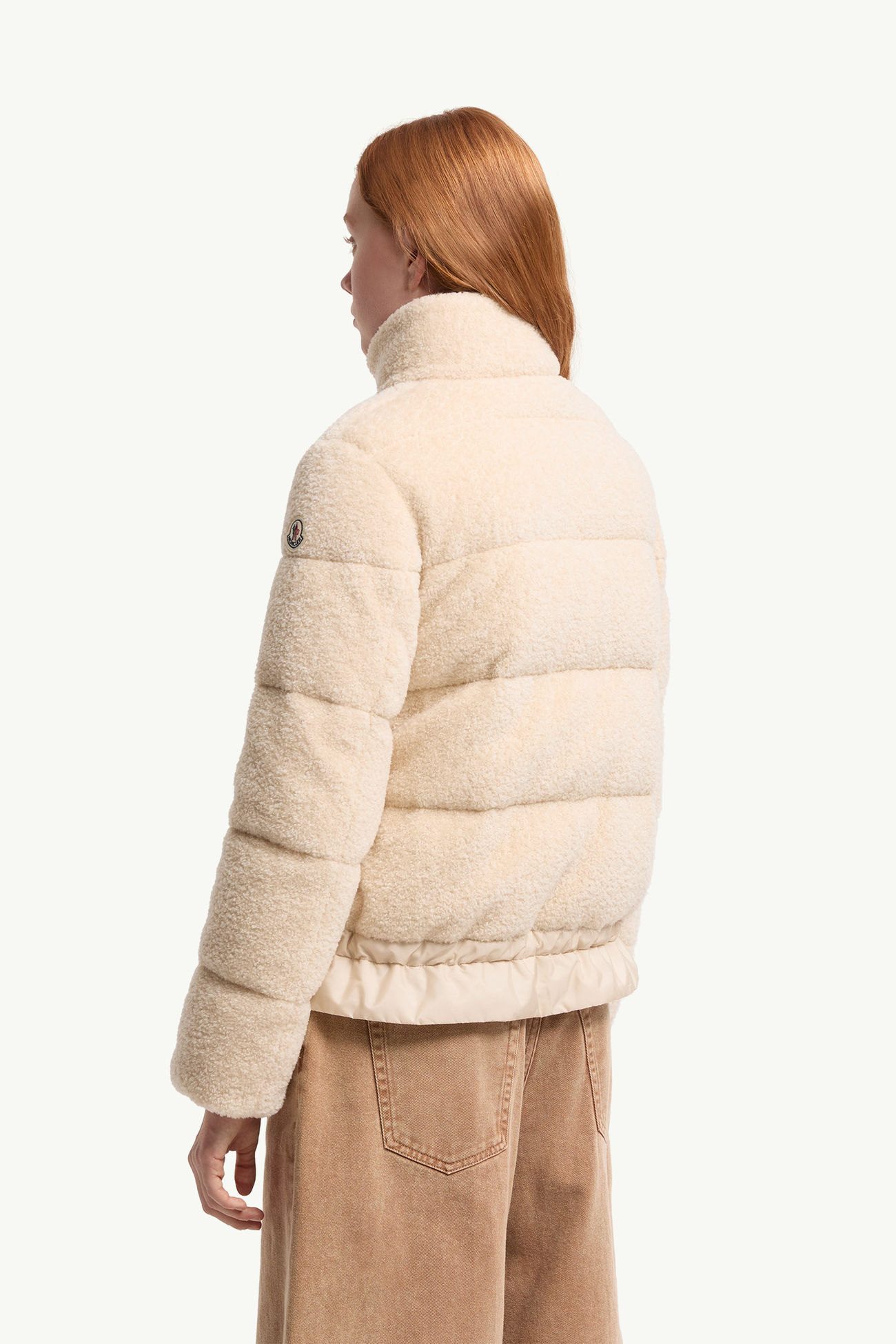 Cedre ショートダウンジャケット レディース ホワイトアイボリー Moncler 4