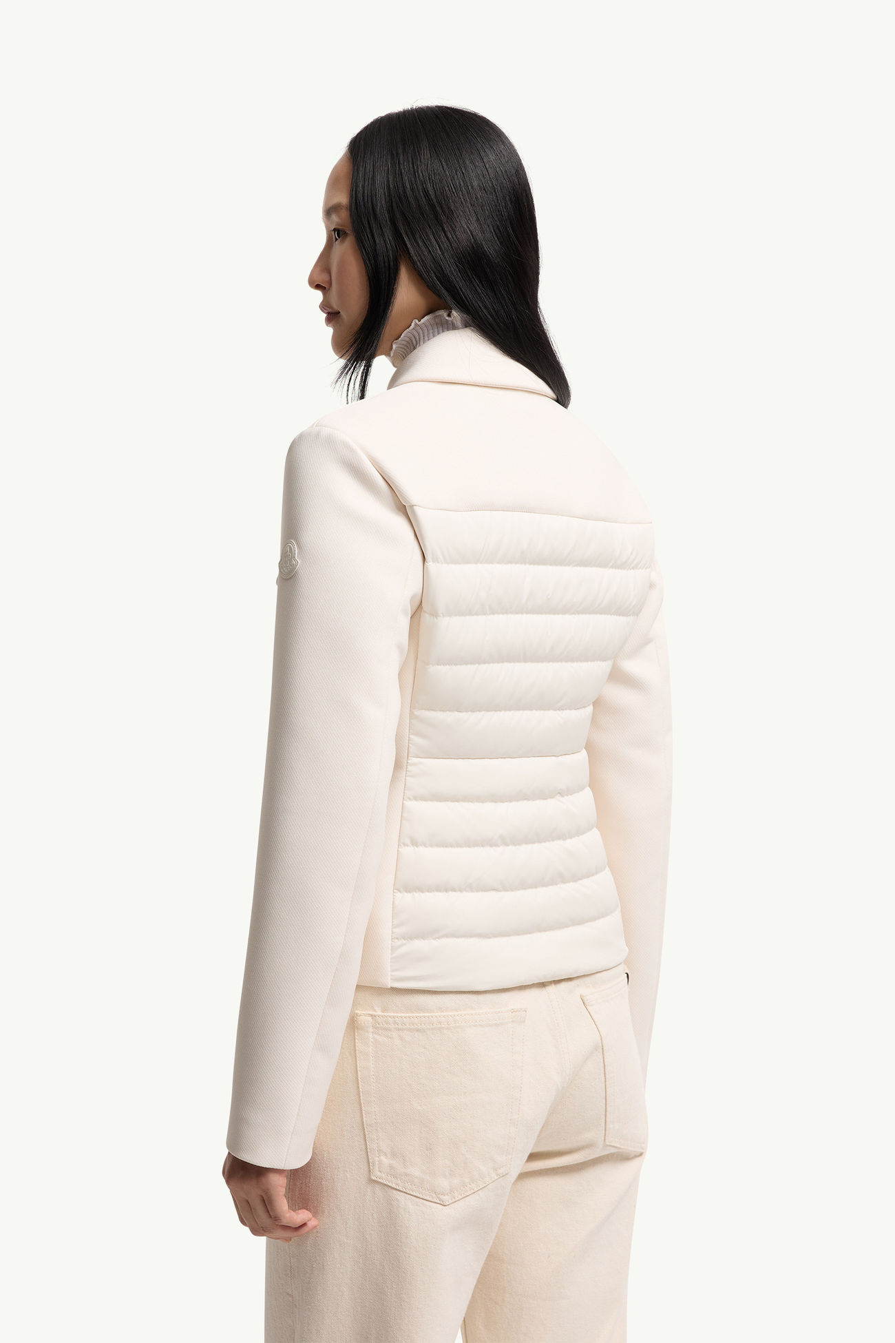 Guimauve女士羽绒衬衫式夹克外套 女士 象牙白 Moncler 4