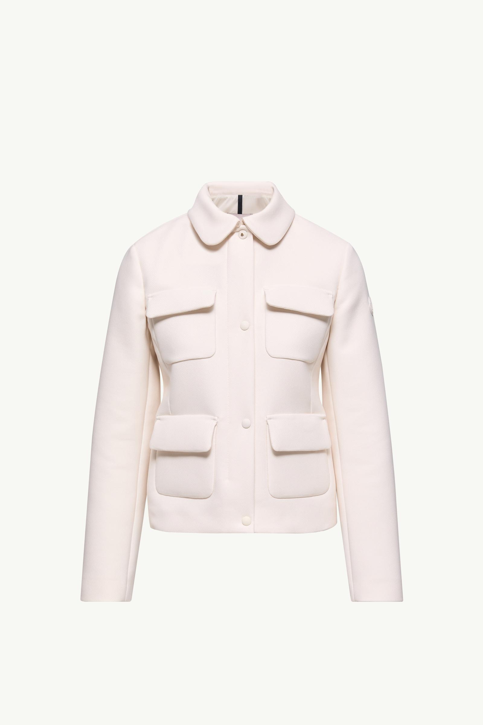 Giacca camicia imbottita Guimauve Donna Bianco Avorio Moncler, 1 of 0