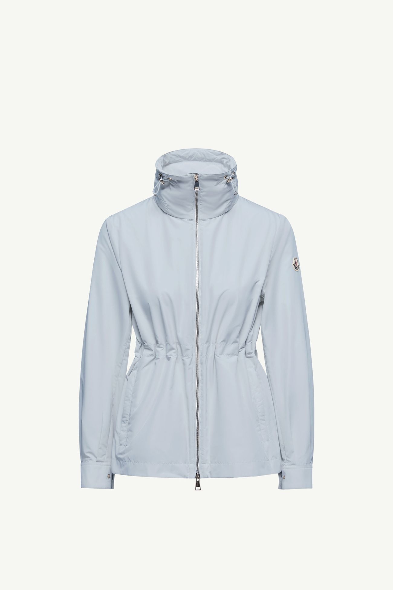 Enette Hooded Short Parka Women Ice Blue Moncler 2