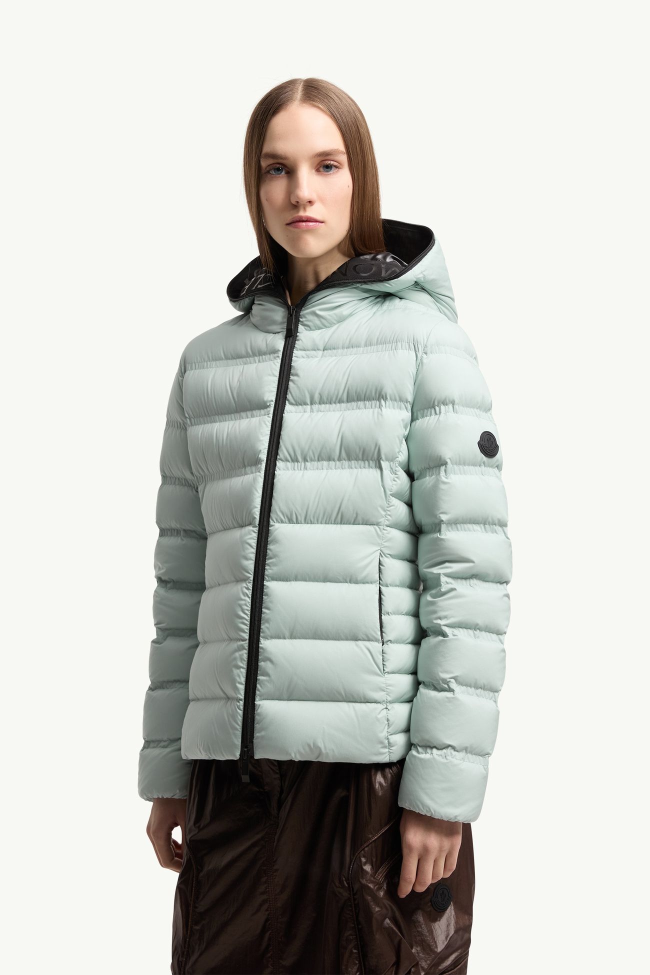 Aleteショートダウンジャケット レディース ウォーターグリーン Moncler 3