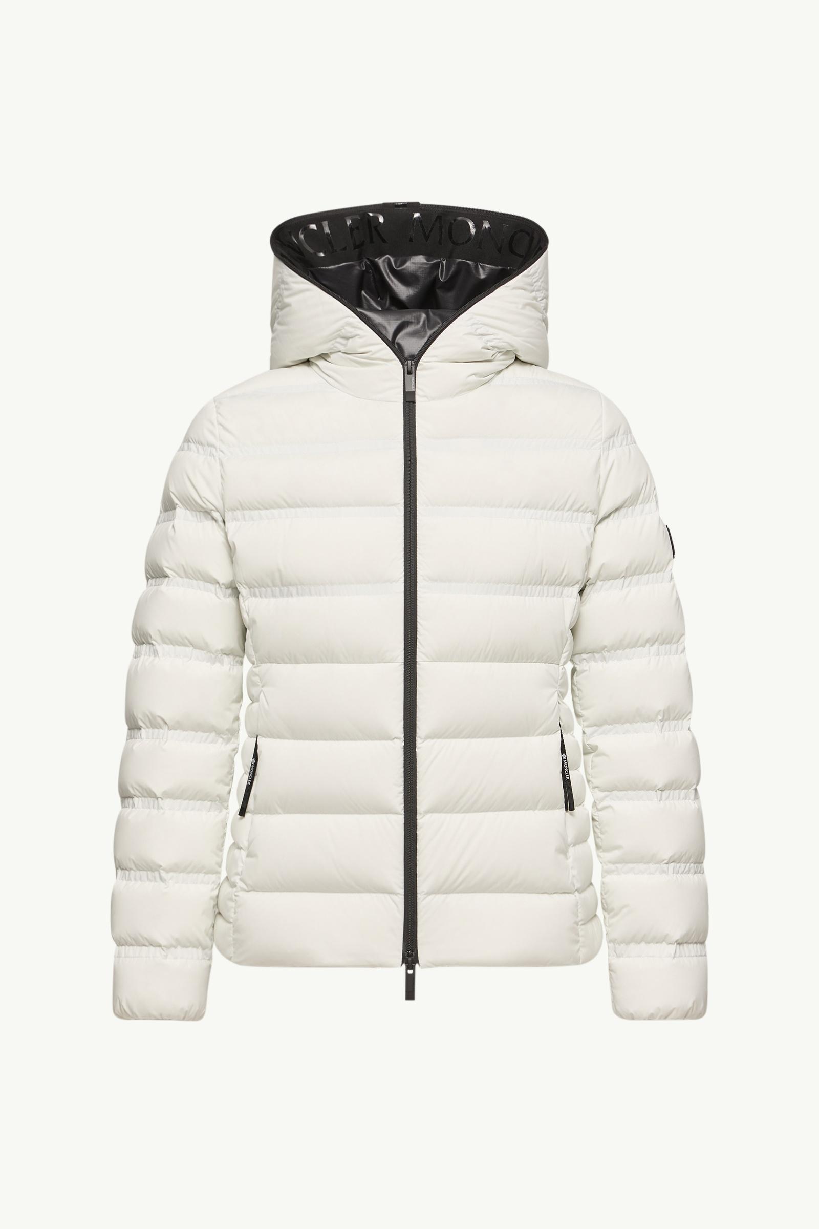 Alete kurze Daunenjacke mit Kapuze Damen Weiß Moncler