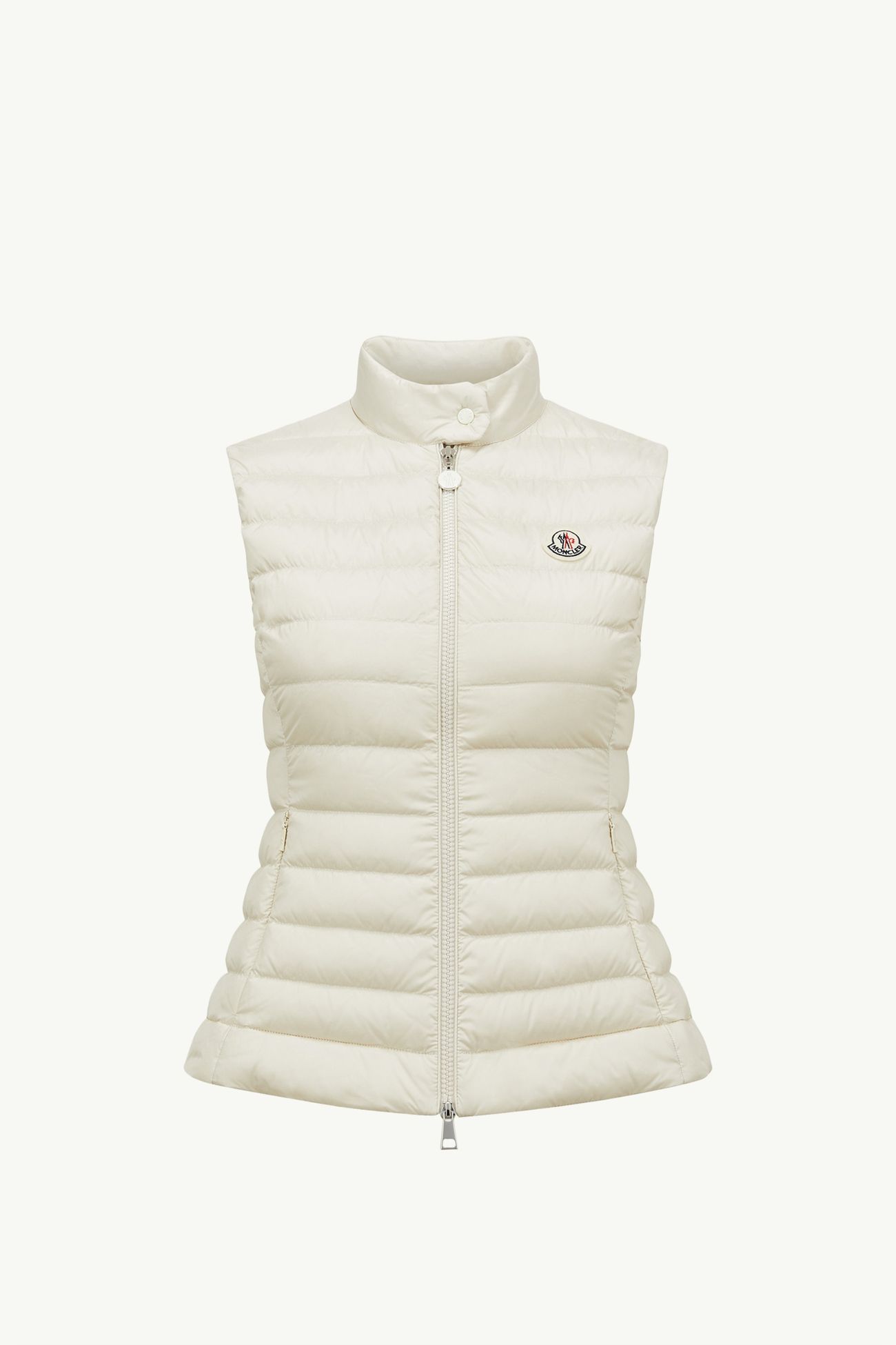 Igens Down Vest Women Light Beige Moncler 2