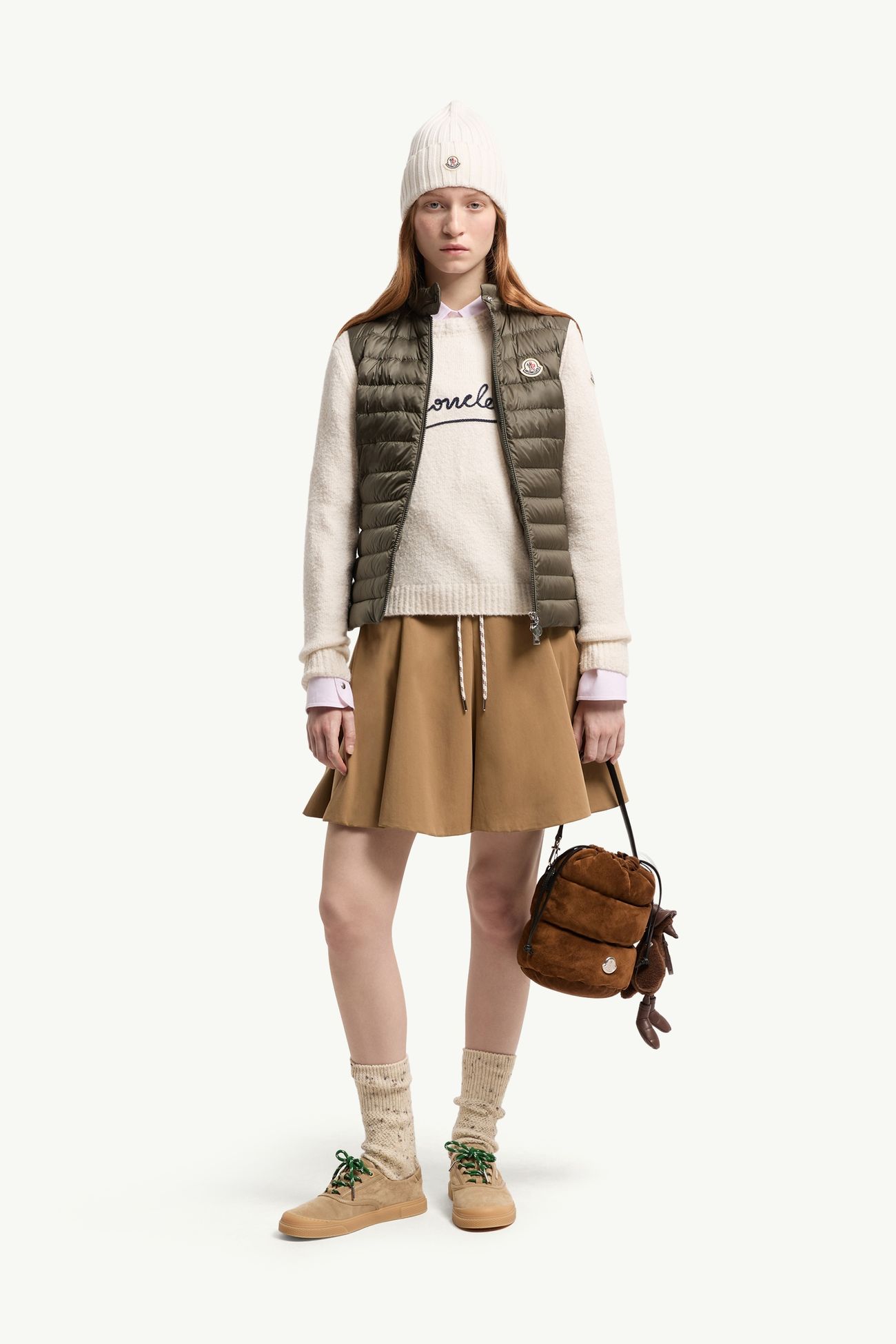 Igens羽絨背心 女士 淺綠色 Moncler 0