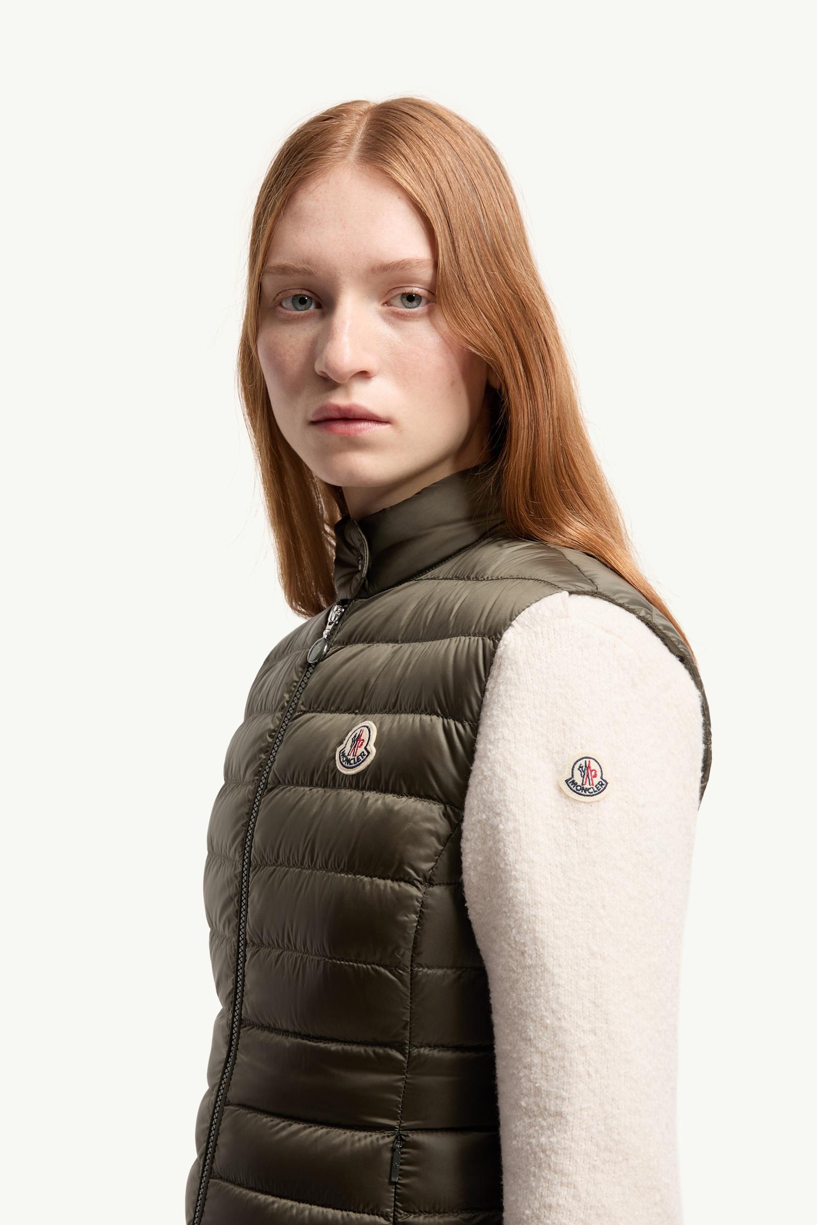 Light Green Igens Down Vest - Vests for Women | Moncler US