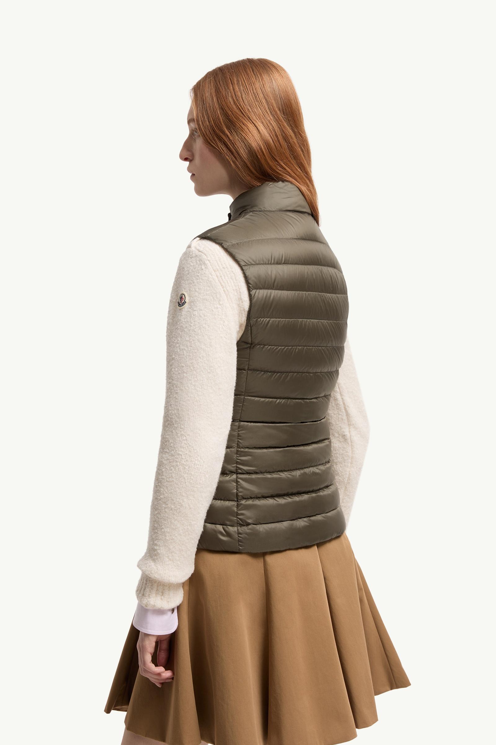 Light Green Igens Down Vest - Vests for Women | Moncler US