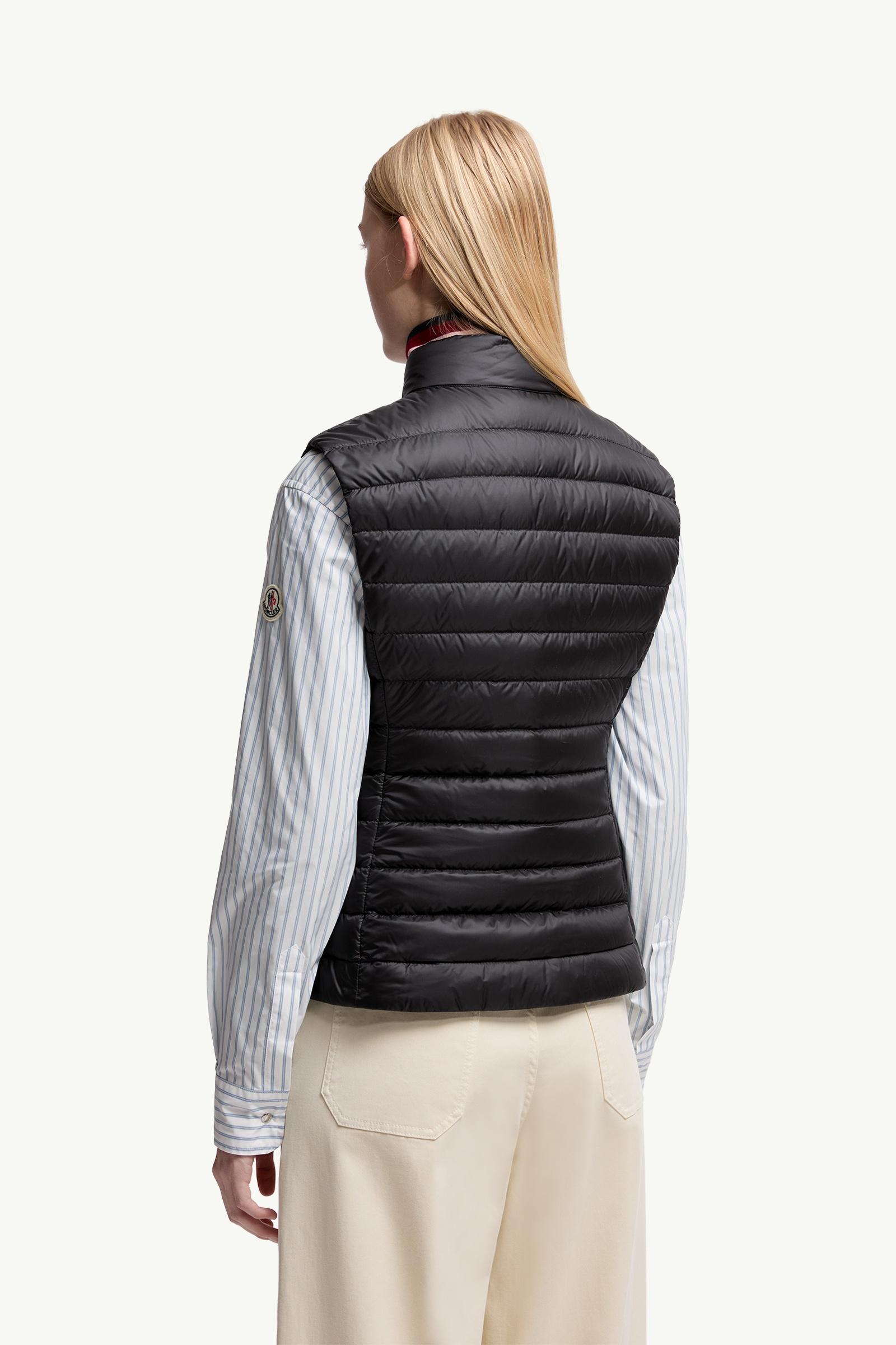 モンクレール　Gers Down Vest Black サイズ6 Black Igens Down Vest - Vests for Women | Moncler US