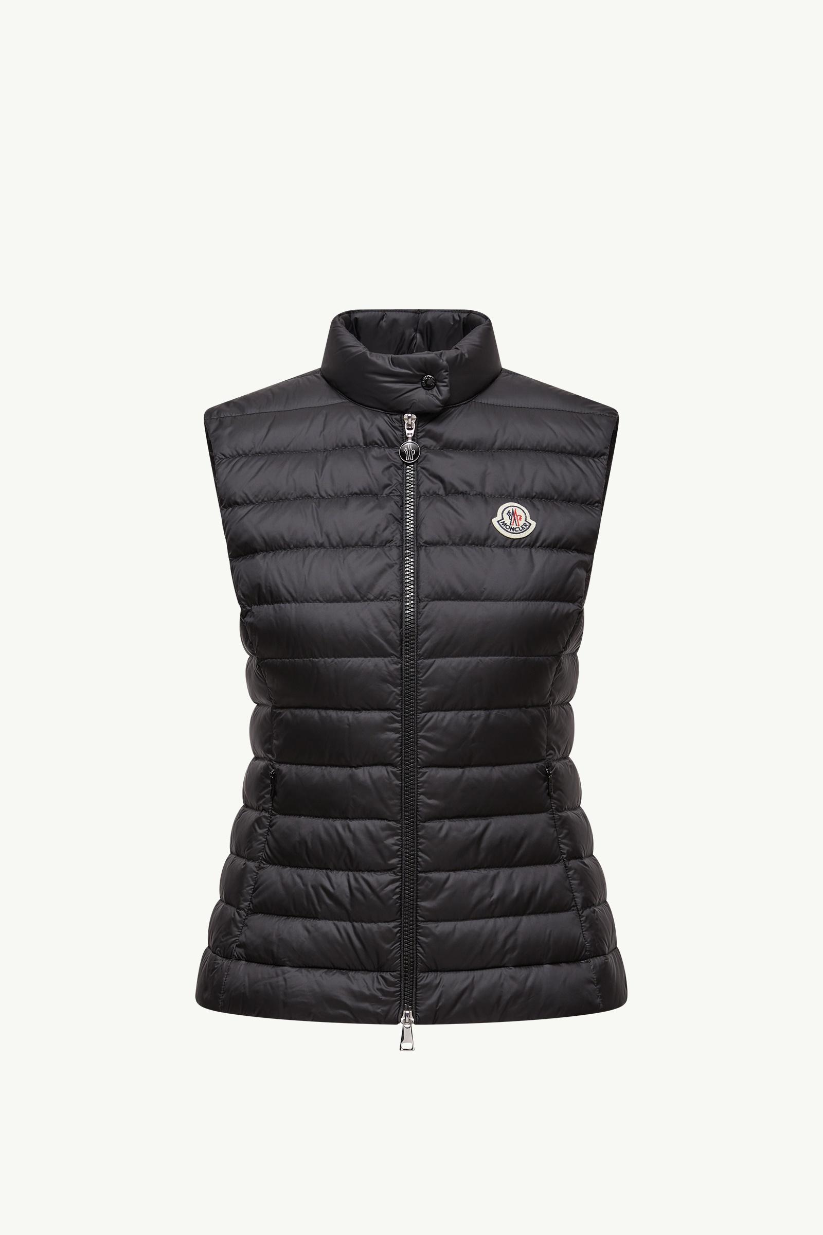 Black Igens Down Vest - Vests for Women | Moncler US
