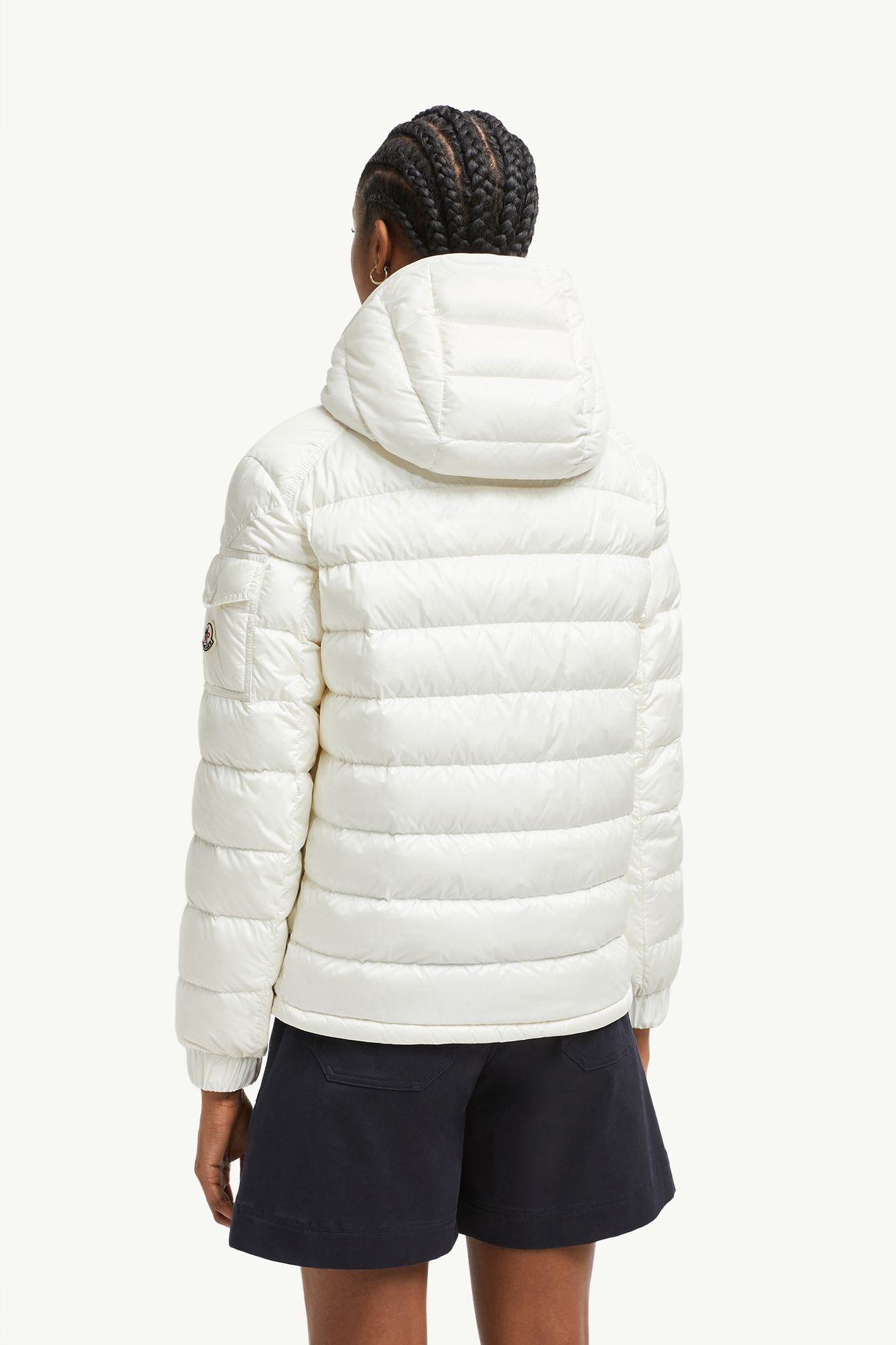 Dalles女士连帽短款羽绒夹克外套 女士 白色 Moncler 4