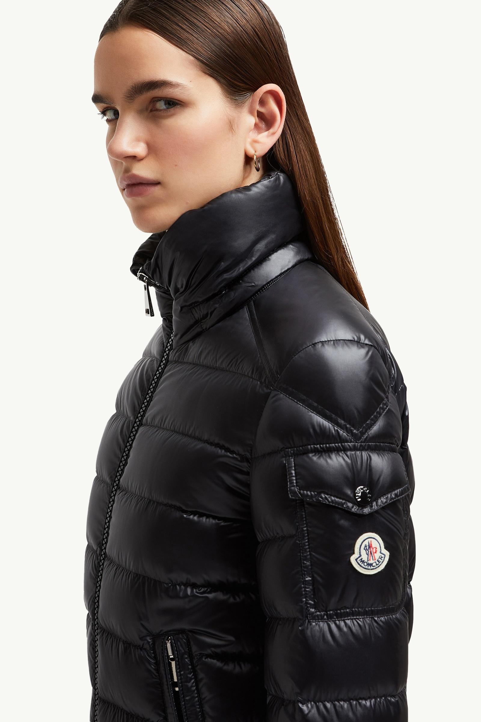 Black Dalles Hooded Short Down Jacket - Short Down Jackets for