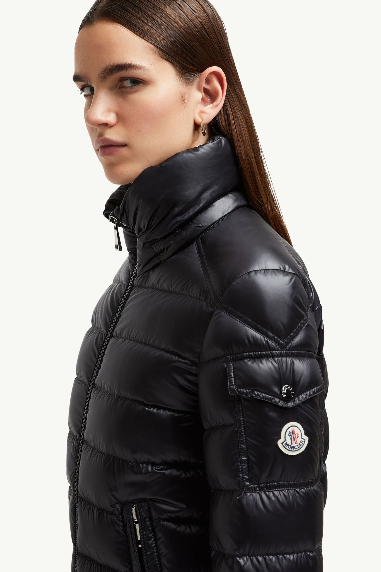 Doudoune courte à capuche Dalles Femmes Noir Moncler 6