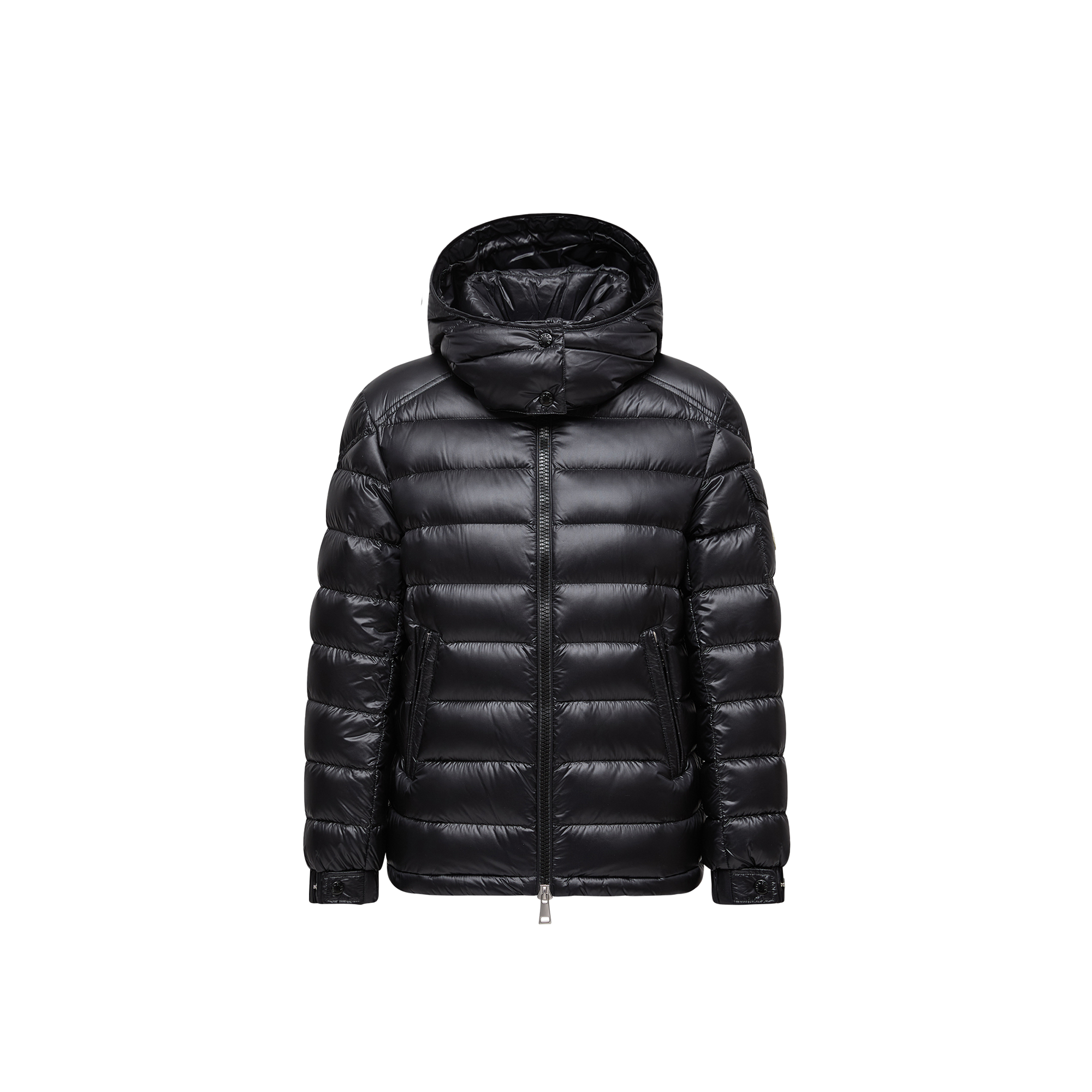 Moncler   Dalles Hooded Short Down Jacket for Women in Black, Size: 24