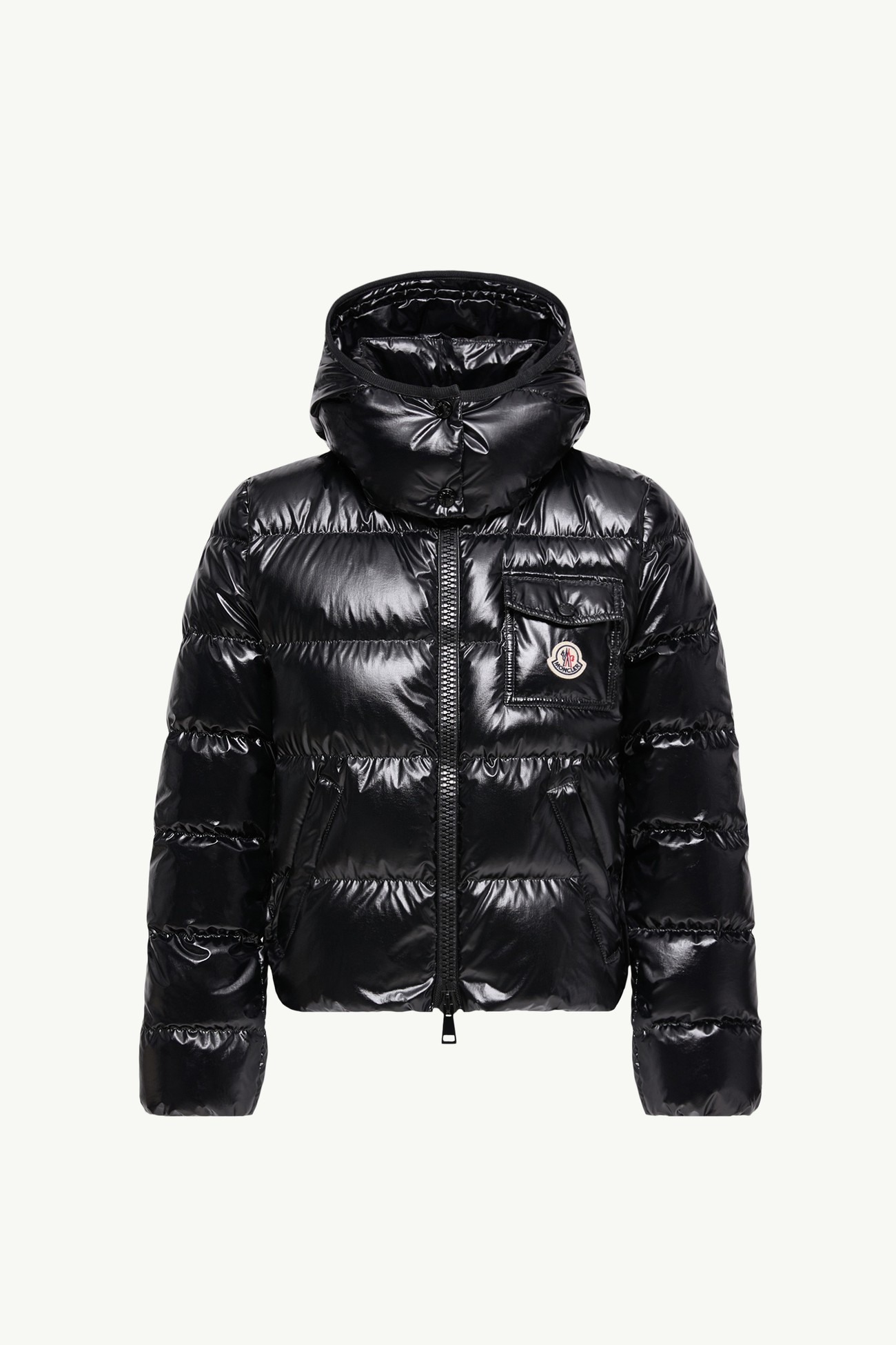 Androショートダウンジャケット レディース ブラック Moncler 2