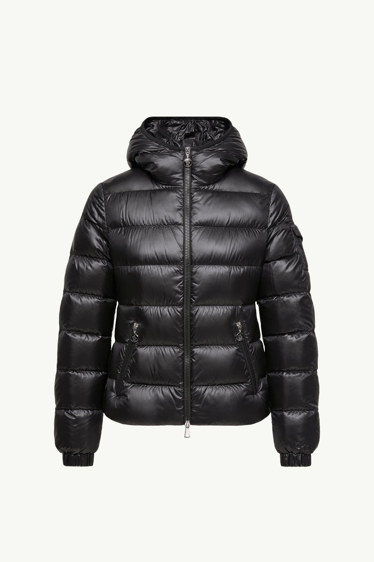 Plumífero corto con capucha Glesse Mujer Negro Moncler 2