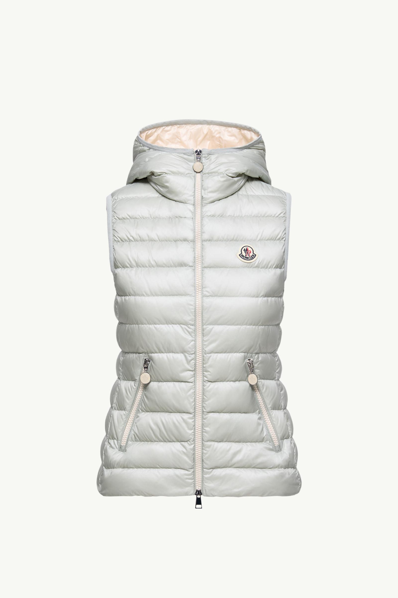 MONCLER モンクレール ベスト 2 グレー レディース グレー Glycosse ベスト : ジレ 向けの レディース | モンクレール